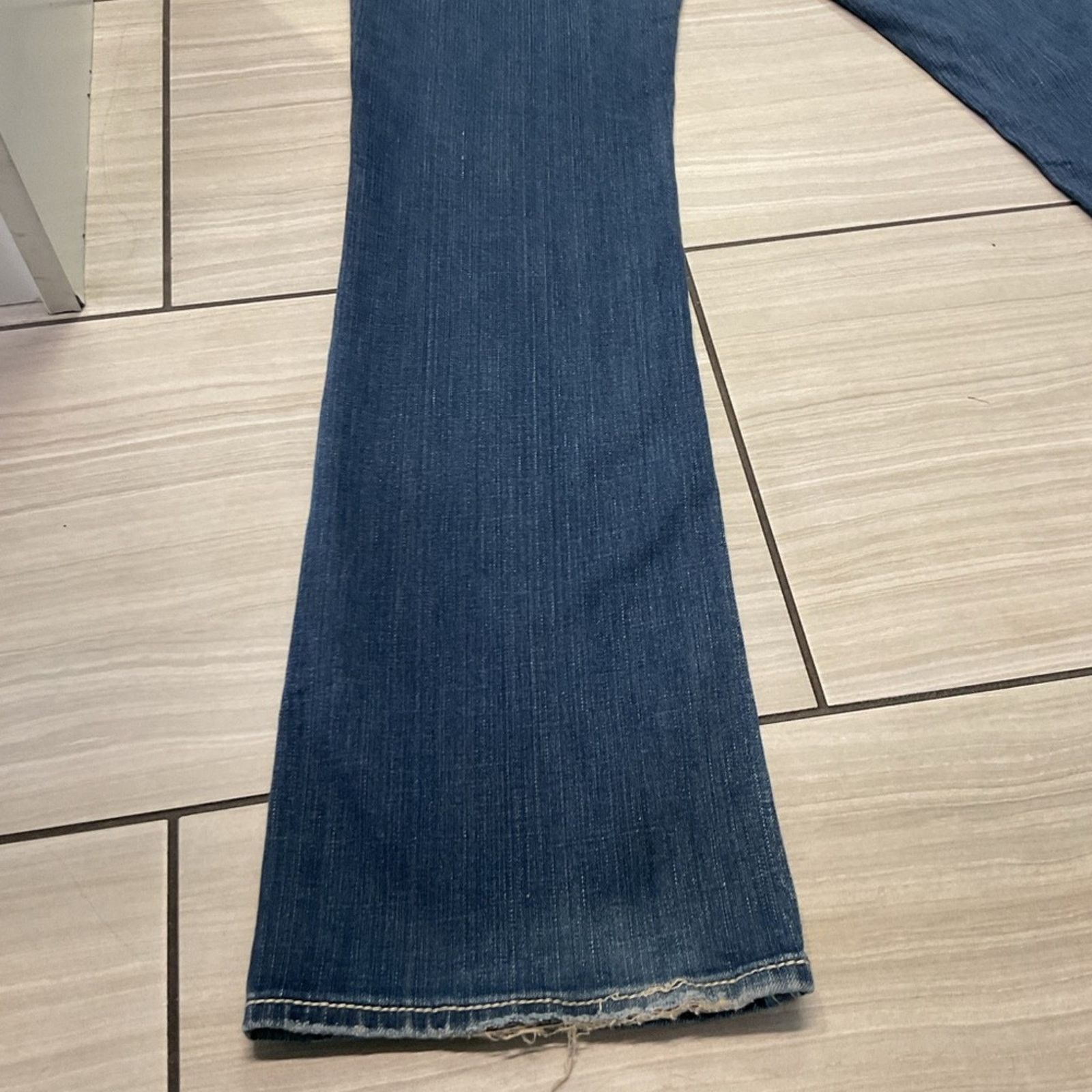 Rock Revival Rock Revival Betty Boot Lower Rise Embellished Jeans Size 31" - 8 Thumbnail