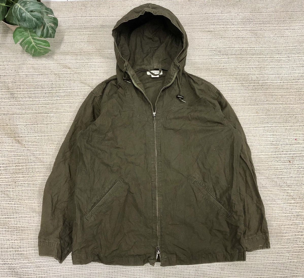J.Crew × Japanese Brand J-crew Green cotton hoodie jacket Size US M / EU 48-50 / 2 - 1 Thumbnail
