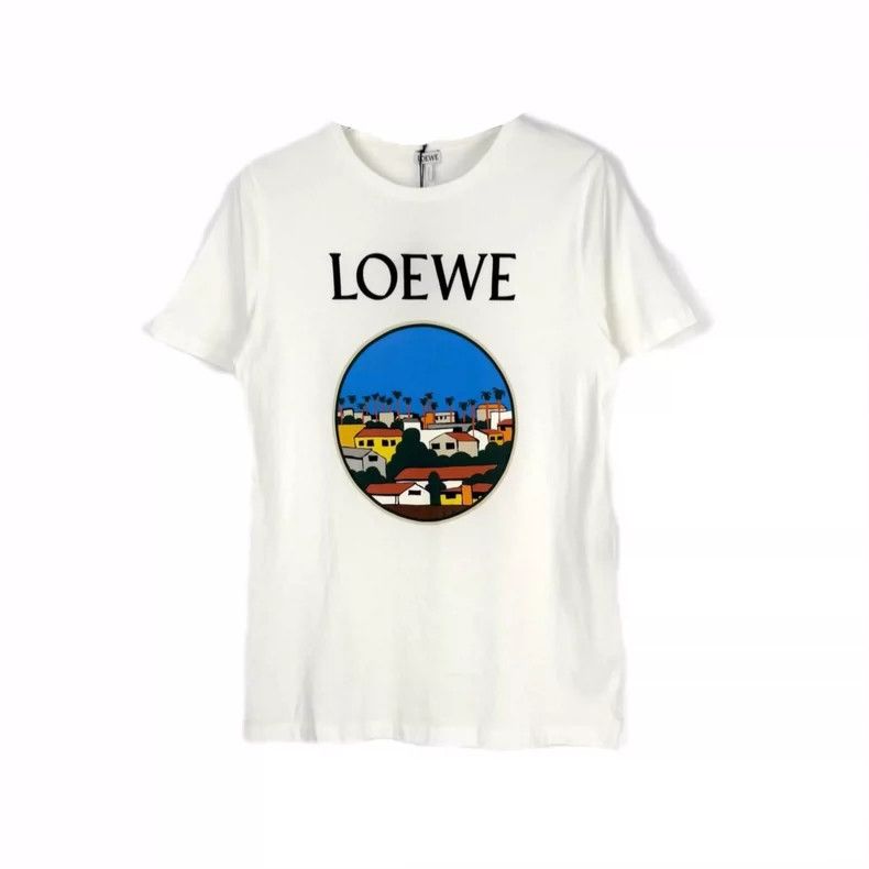 Loewe loewe White round ball letter short sleeve 2506-Nextarrow Size US M / EU 48-50 / 2 - 1 Thumbnail