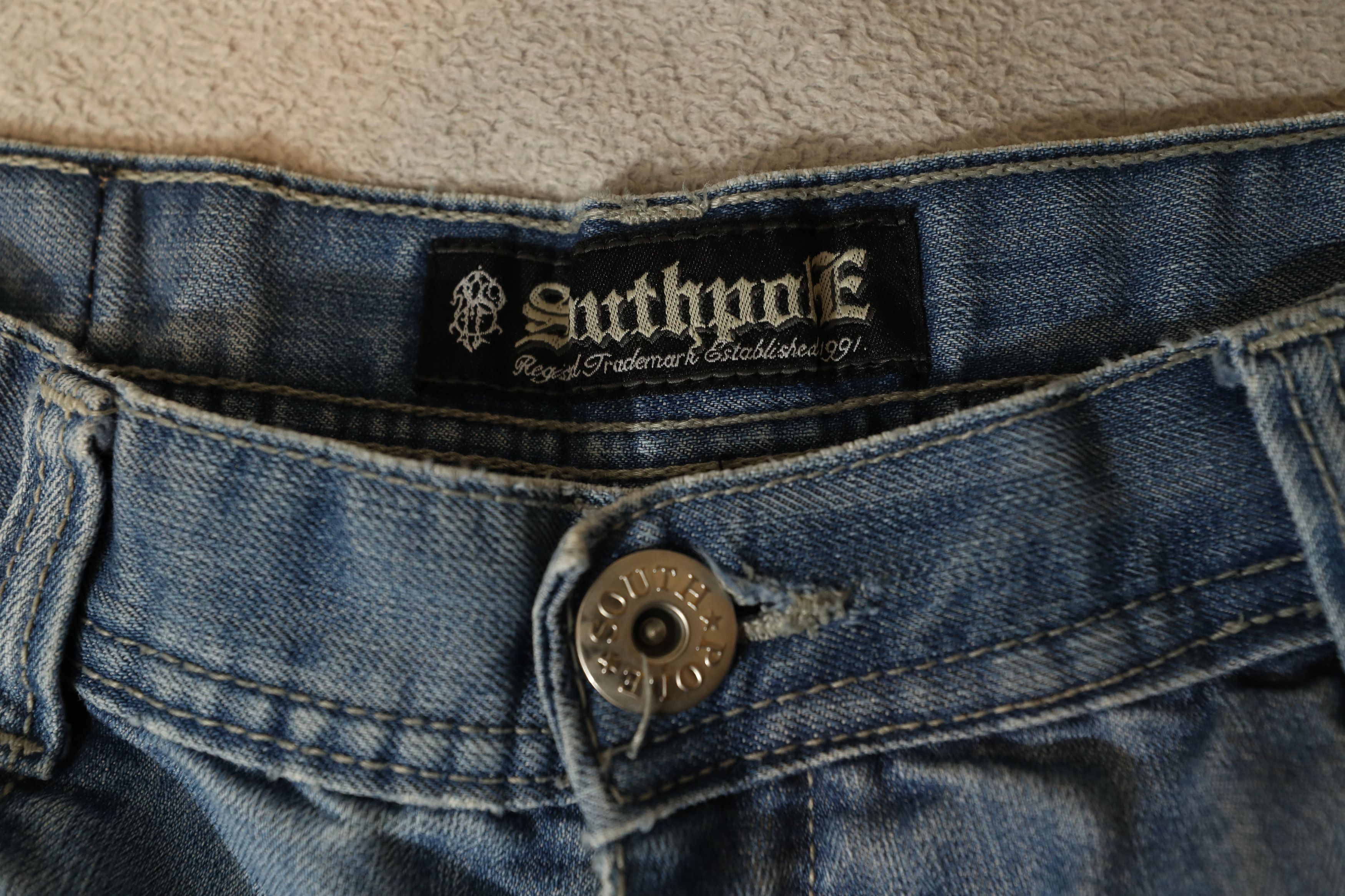 Southpole South Pole Vintage 90s Y2K Southpole Baggy Denim Shorts (32) Size US 32 / EU 48 - 8 Thumbnail