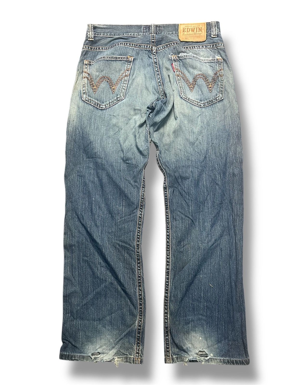 Edwin Edwin 425XV Exclusive Vtg Jeans MadeInJapan Straight Fit(43) Size US 34 / EU 50 - 2 Thumbnail