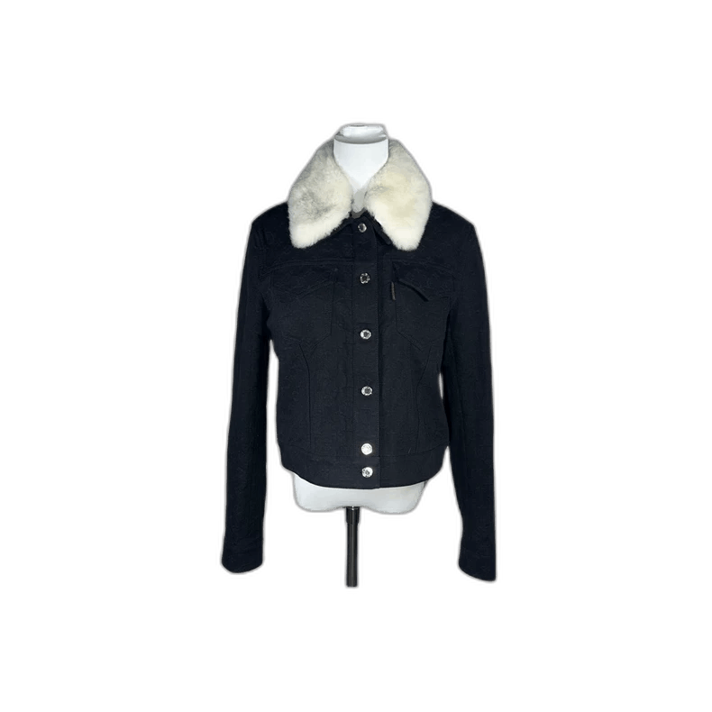 Louis Vuitton Louis Vuitton Denim Jacket with Fur Collar Size US L / EU 52-54 / 3 - 1 Thumbnail