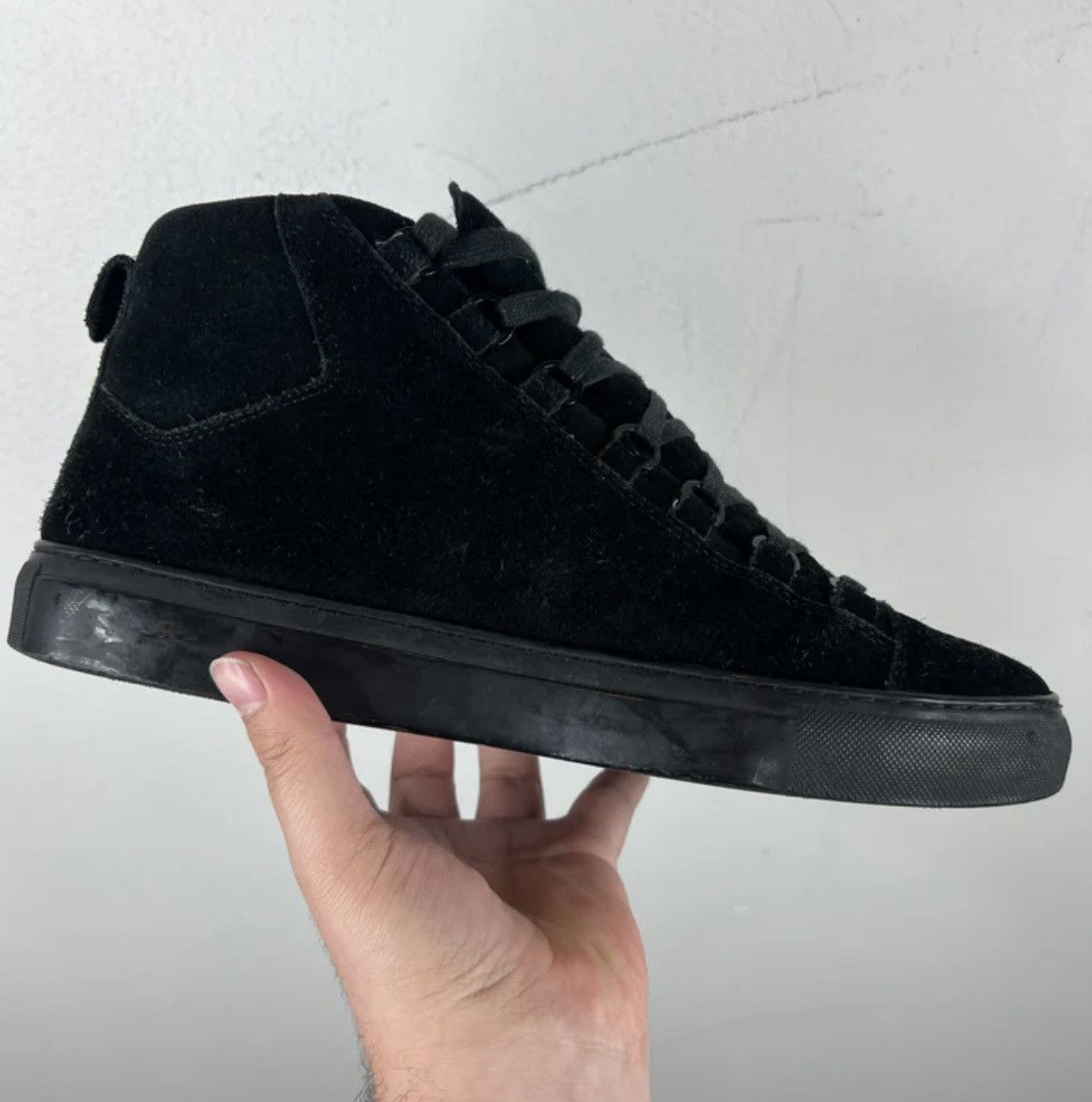 Balenciaga BALENCIAGA ARENA BLACK SUEDE 🖤42-44 Size US 9.5 / EU 42-43 - 10 Thumbnail