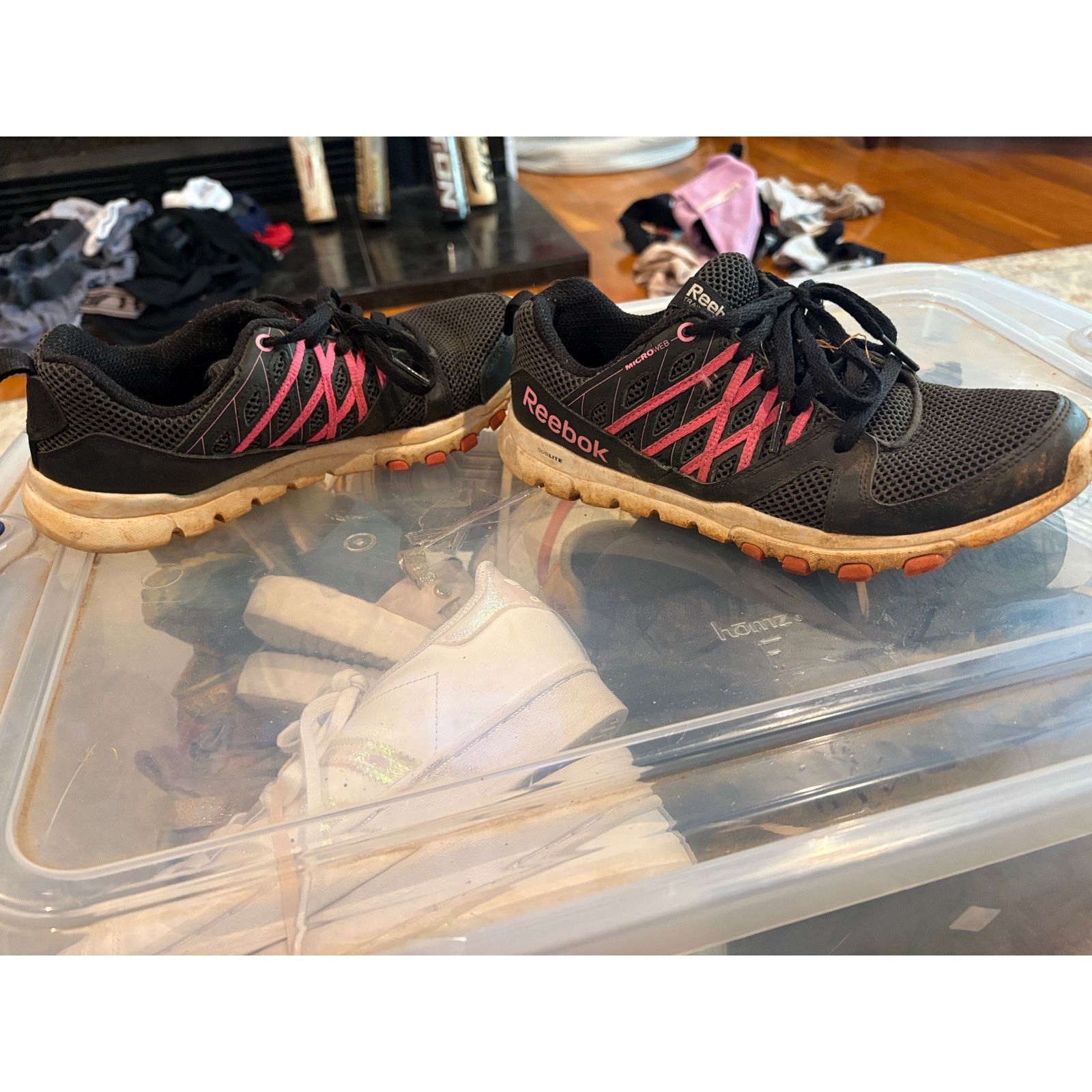 Reebok Reebok Womens Athletic Shoes Size 6.5 Black Pink Training Size US 6.5 / IT 36.5 - 6 Thumbnail