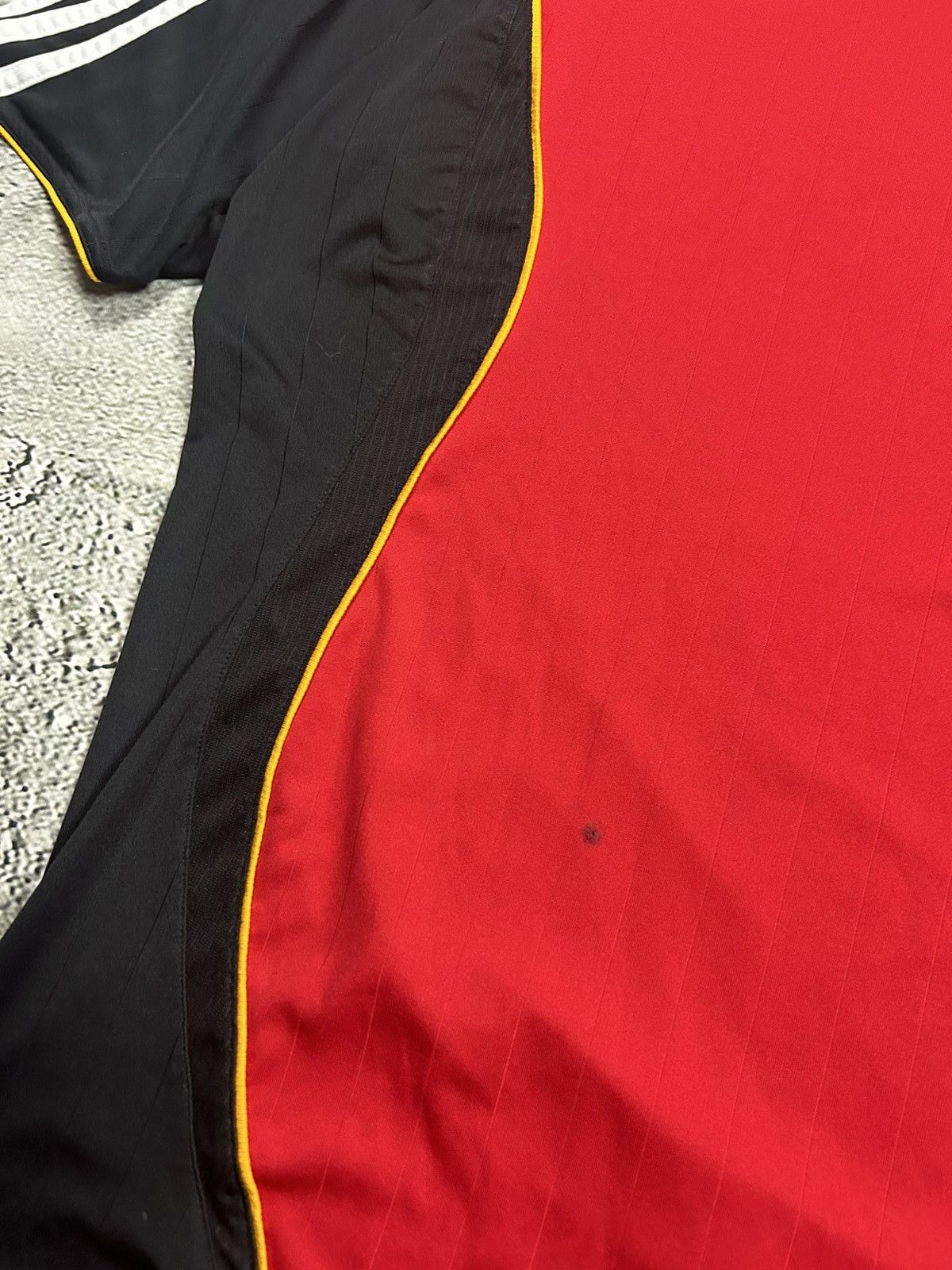 Adidas × Vintage Adidas Germany 2005 2007 vintage jersey away red black Size US XL / EU 56 / 4 - 3 Thumbnail