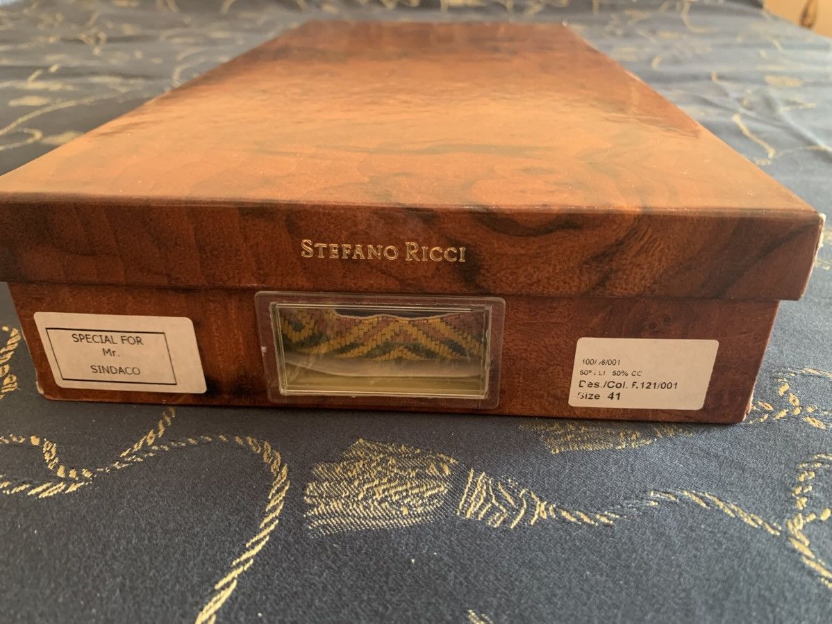 Stefano Ricci Stefano Ricci (Vintage) – Special Order Handmade Shirt Size US S / EU 44-46 / 1 - 18 Thumbnail