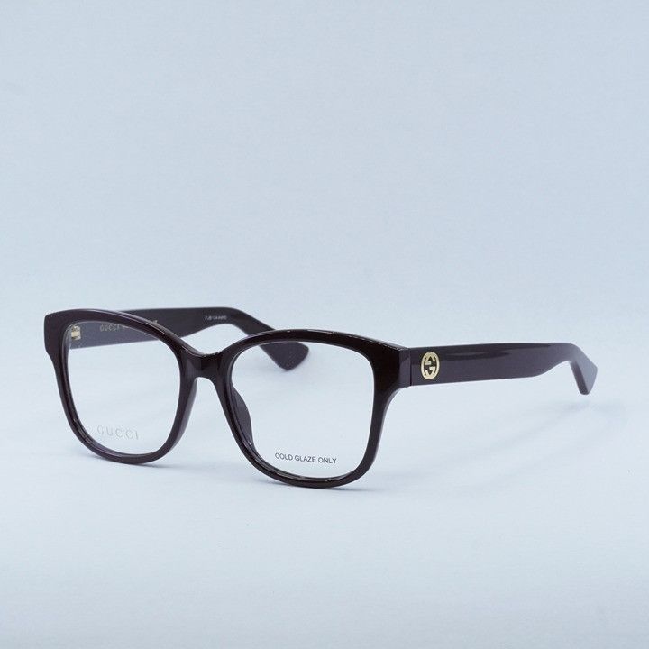 Gucci Gucci GG1340O 005 Eyeglasses Red 54mm Square Frame Size ONE SIZE - 1 Thumbnail