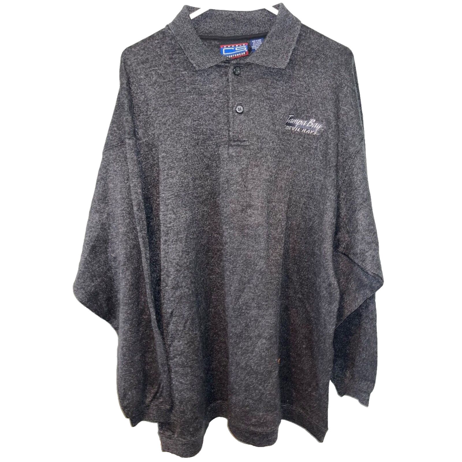 MLB Tampa Bay Devil Rays Vintage Crable Sportswear Shirt Large Size US L / EU 52-54 / 3 - 6 Thumbnail