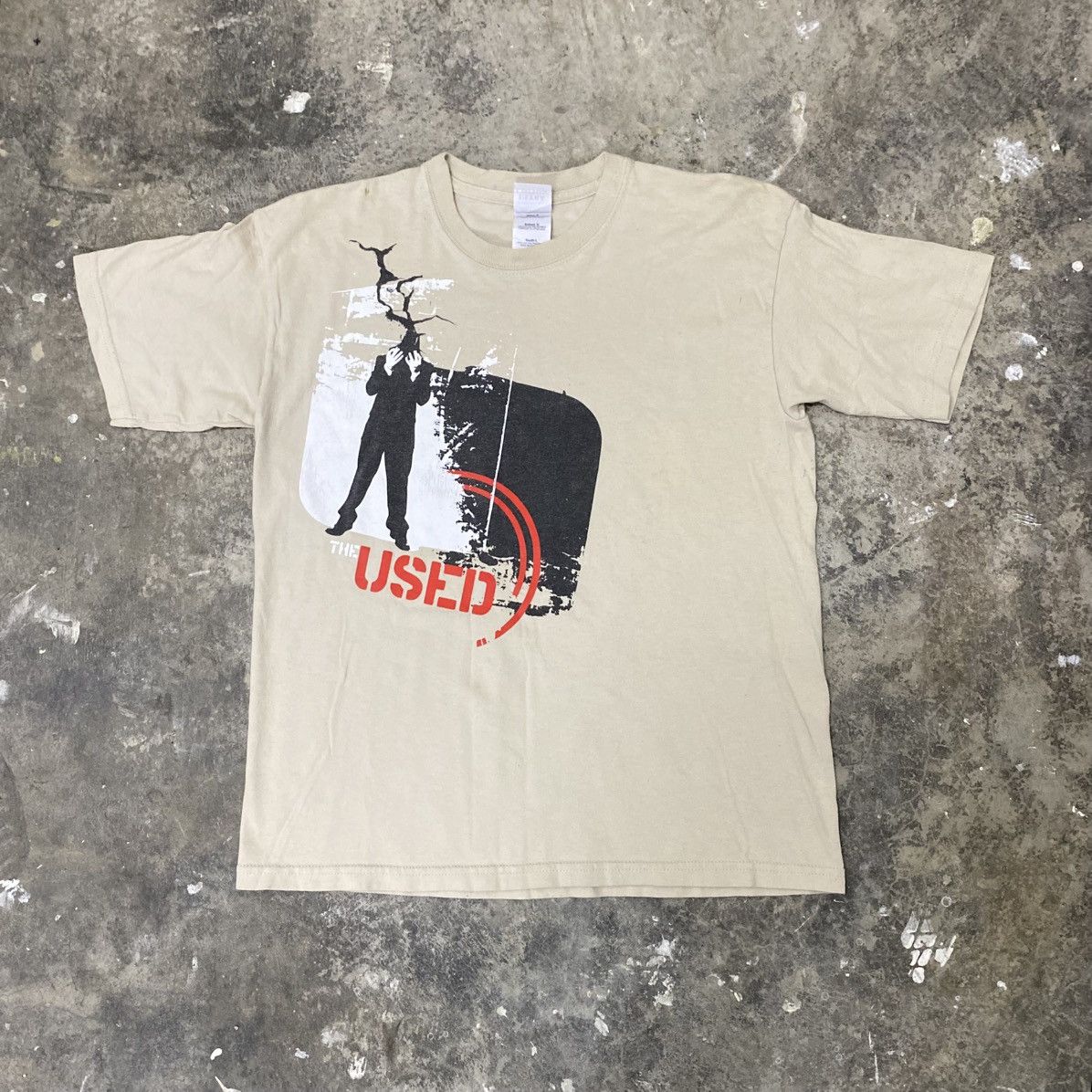 Band Tees Vintage Y2K The Used Emo Band Tee Opium Punk Metal Hedi Size US S / EU 44-46 / 1 - 2 Thumbnail