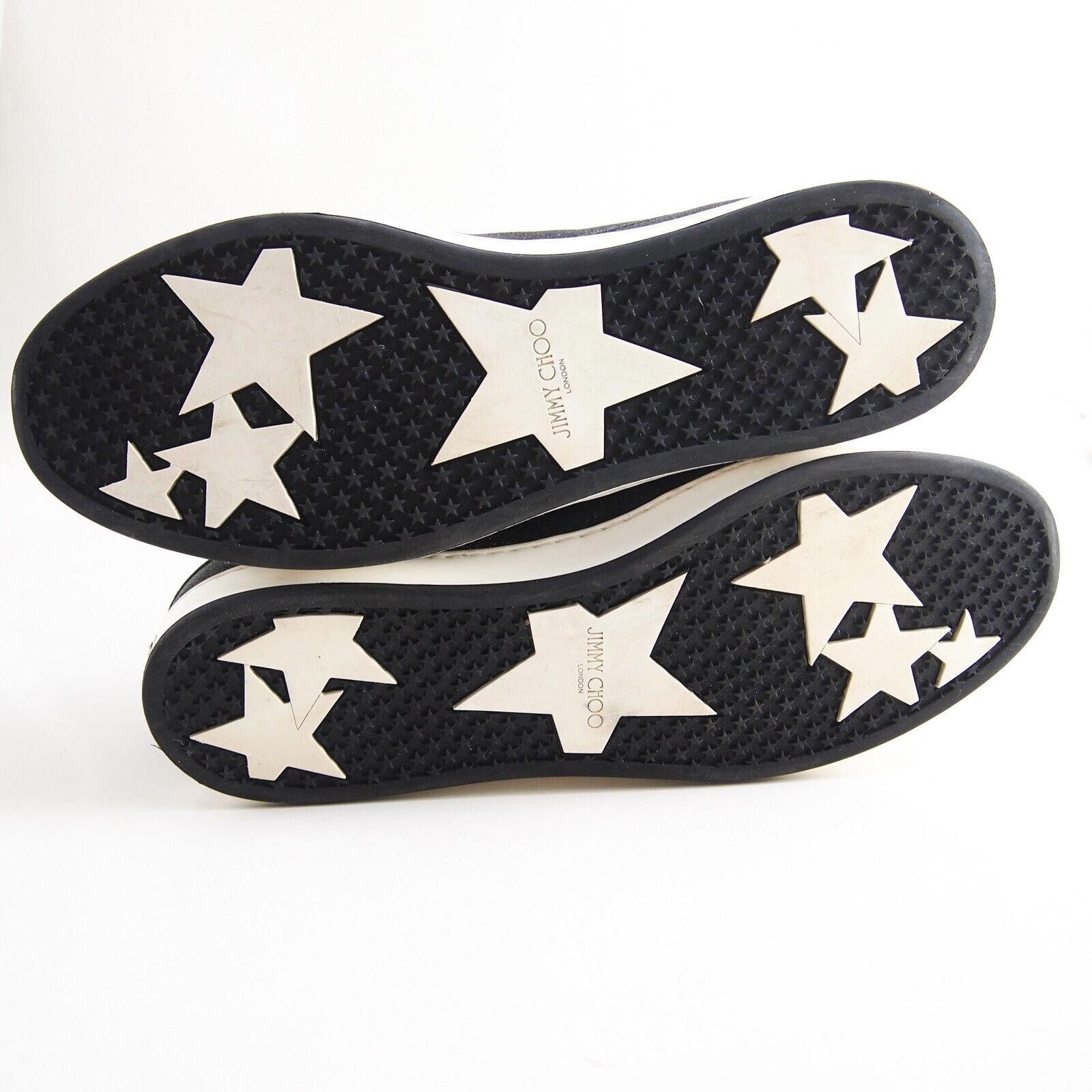 Jimmy Choo Jimmy Choo Sneakers Gray Glitter Womens EU 38.5 US 8.5 Size US 8.5 / IT 38.5 - 10 Thumbnail