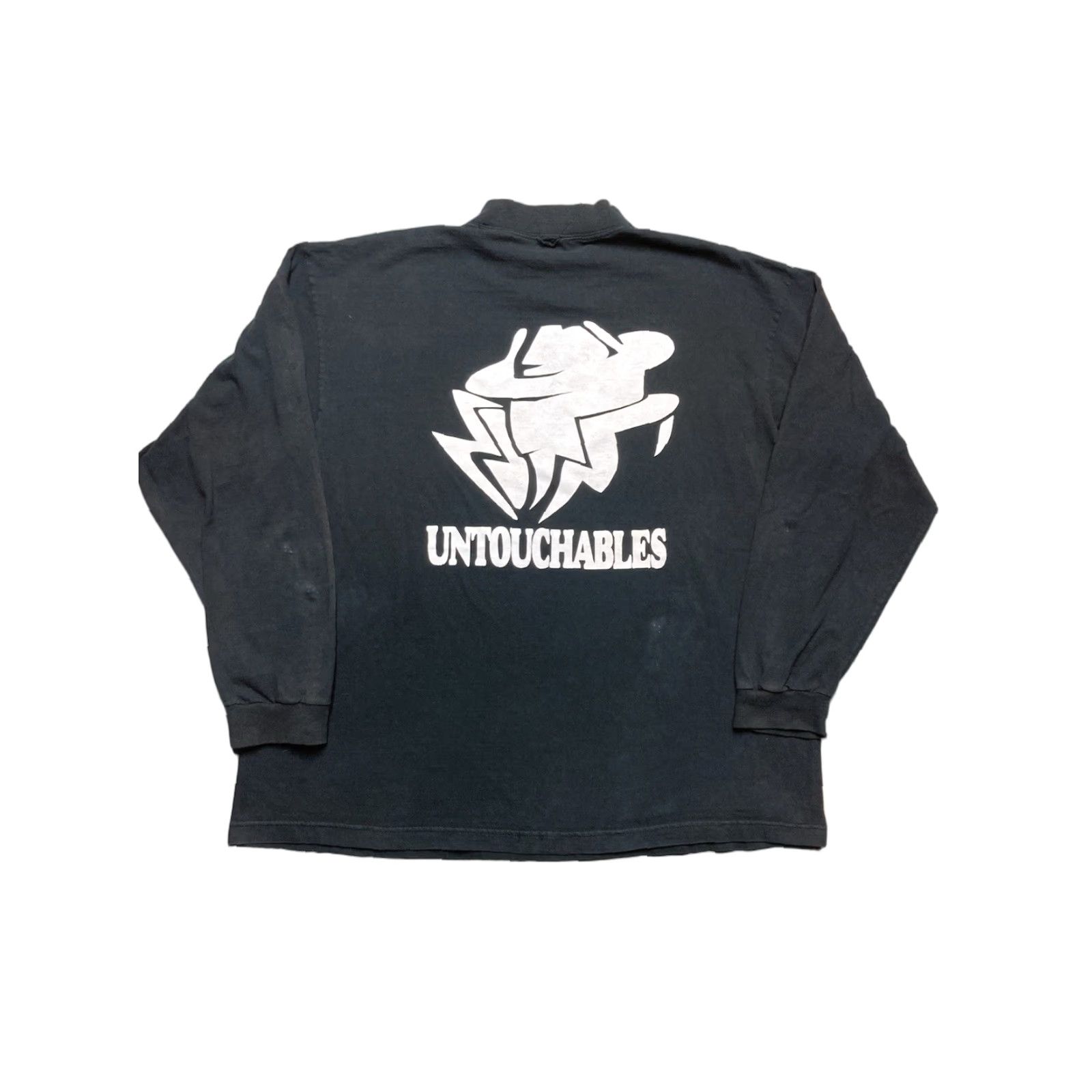 Vintage VINTAGE long sleeve t shirt Untouchables Security Ska Punk Band Ramones XXL Shirt Men Black 2XL Size US XXL / EU 58 / 5 - 1 Thumbnail