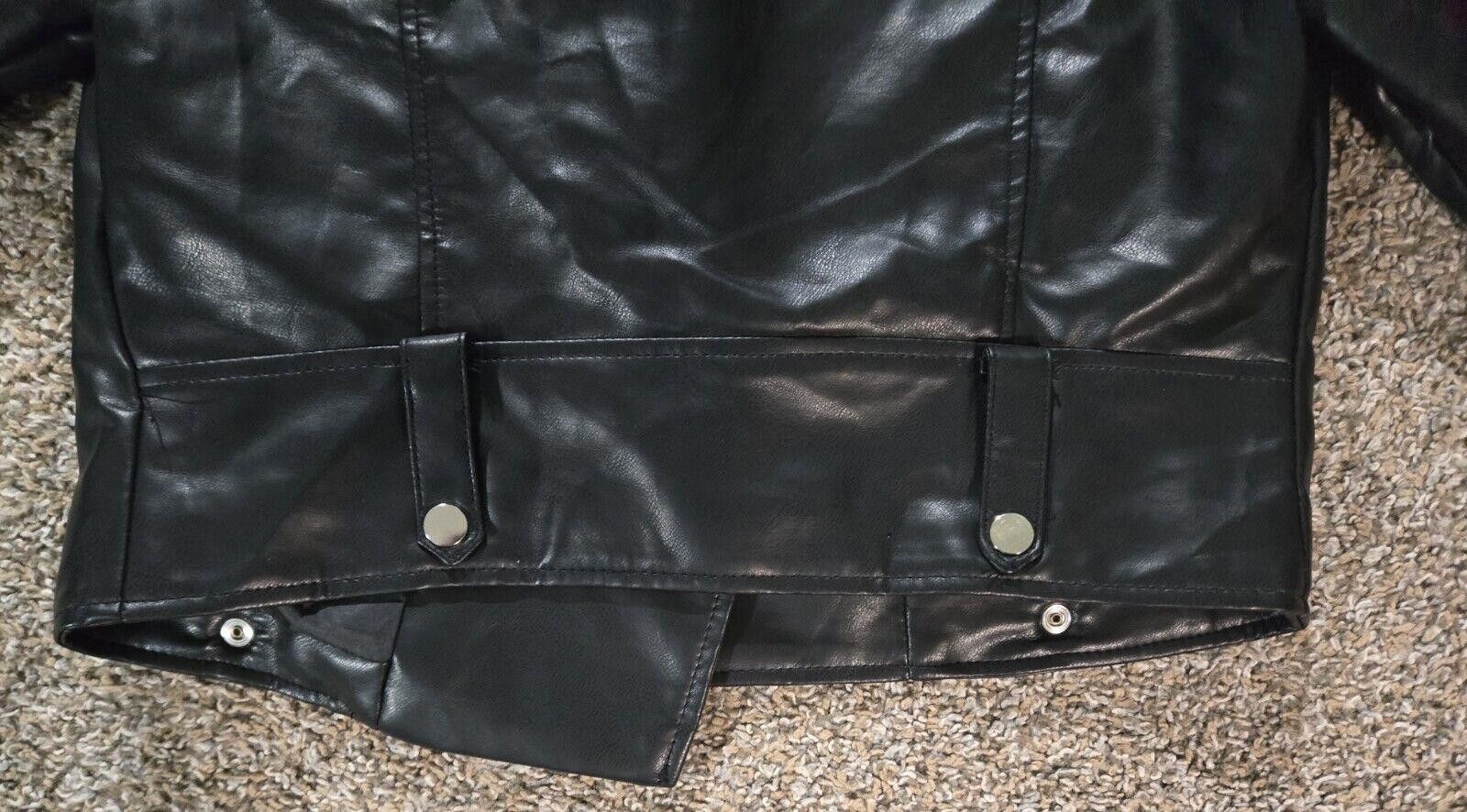 Designer Ashley By 26 International Outwear Faux Leather Crop coat S Size S / US 4 / IT 40 - 8 Thumbnail