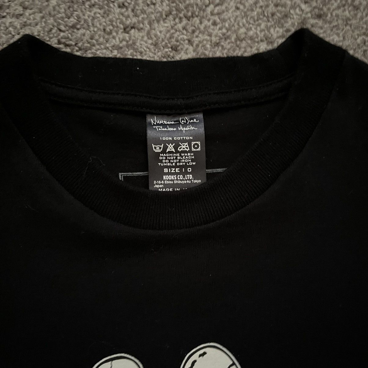 Number (N)ine number (n)ine AW06 mickey skull head tee Size US XS / EU 42 / 0 - 3 Thumbnail