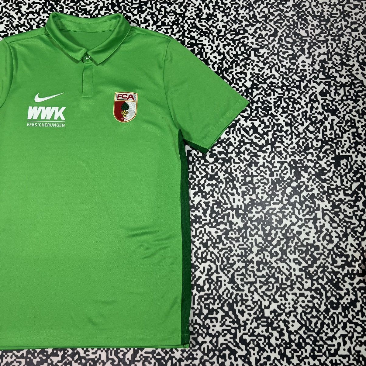 Nike Nike Augsburg Germany Soccer Football Y2K Blokecore Jersey Size US L / EU 52-54 / 3 - 4 Thumbnail