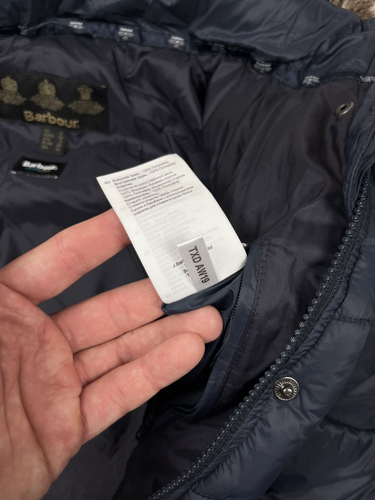 Barbour Barbour Clam Quilt Womens Long Fur Puffer Jacket Size M / US 6-8 / IT 42-44 - 13 Thumbnail