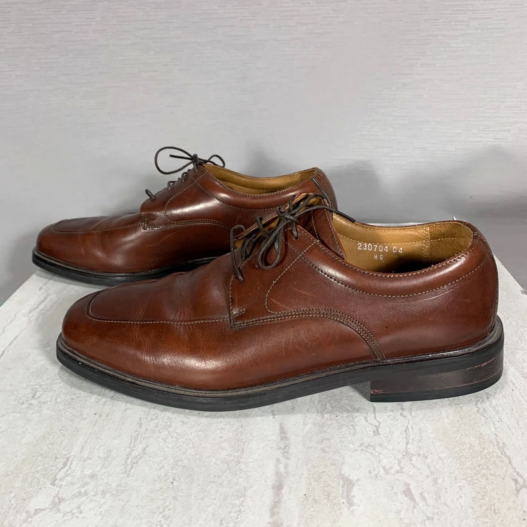 Florsheim Florsheim DM2 Comfortech Oxford Mens 9.5D Brown Leather Lace Up 18291-03 Size US 10 / EU 43 - 4 Thumbnail