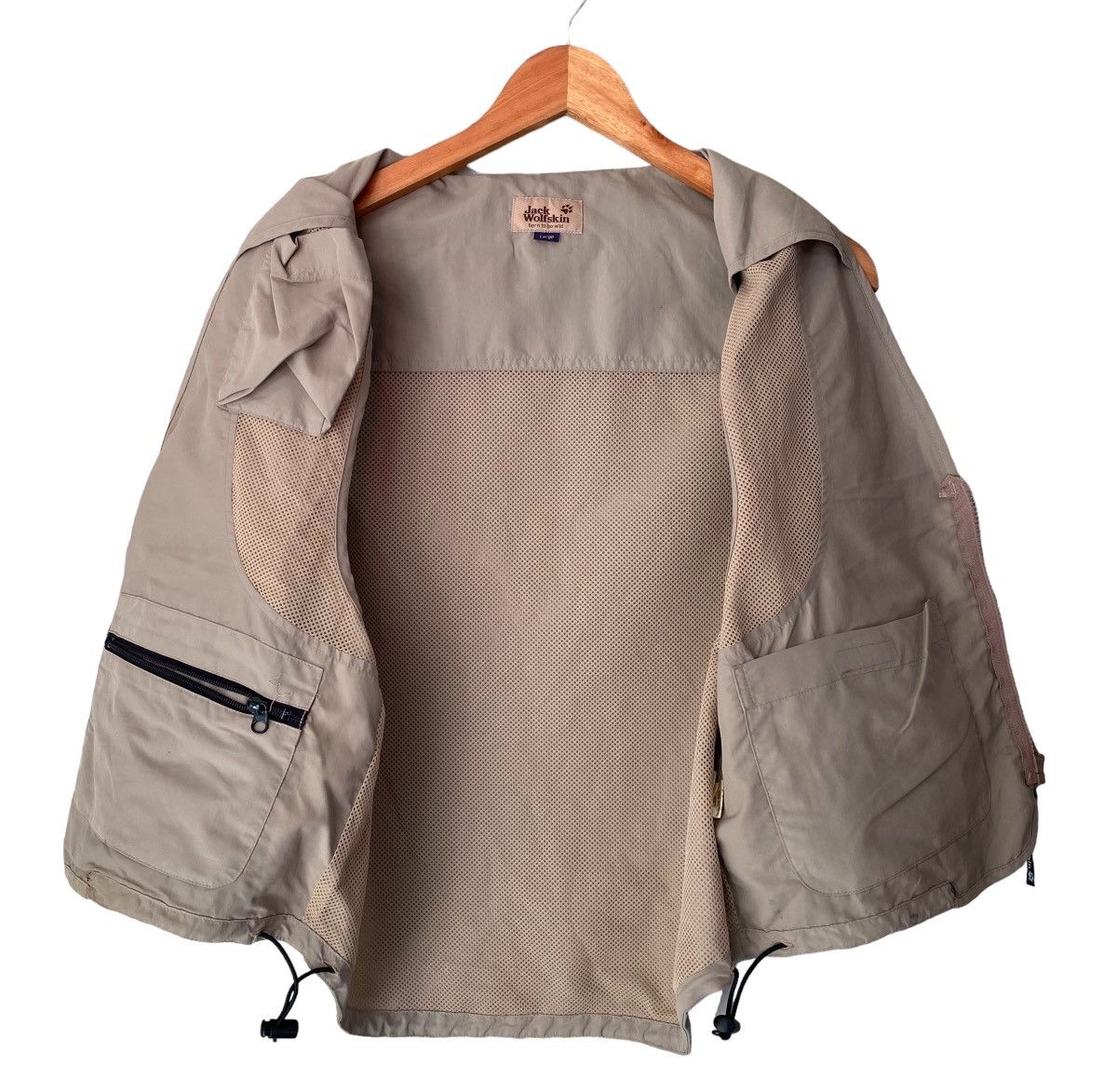 Jack Wolfskin × Vintage JACK WOLFSKINS Pocket Vest Size US L / EU 52-54 / 3 - 9 Thumbnail