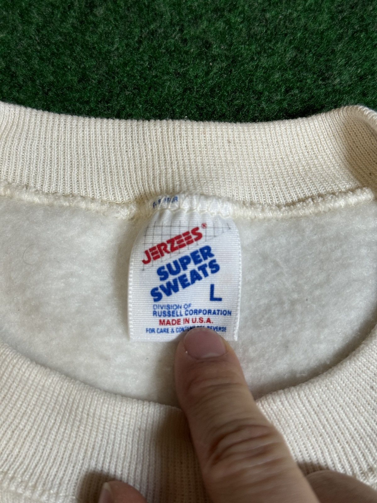 Jerzees × Vintage Vintage 90s Erie Yacht Club Presque Isle Pa Sweatshirt Size US L / EU 52-54 / 3 - 4 Thumbnail