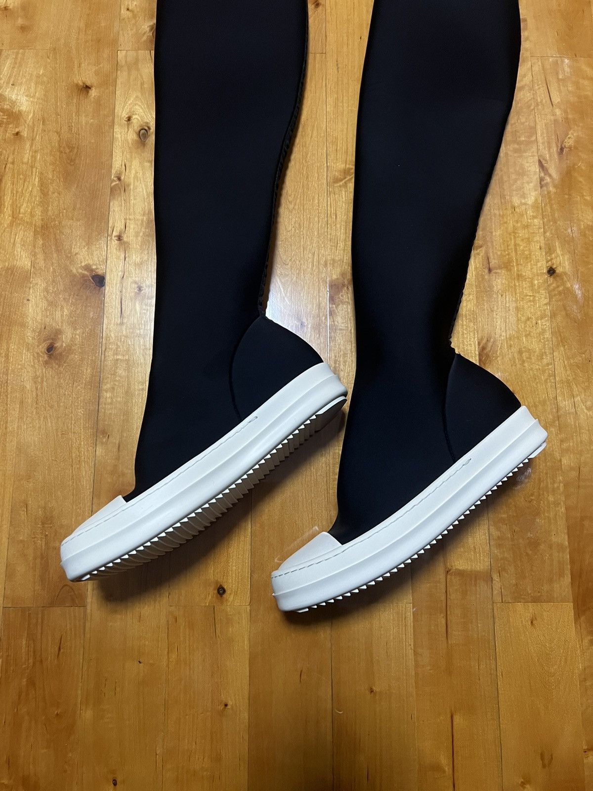 Rick Owens Drkshdw Rick owens drkshdw ramones thigh high stocking sz35 Size US 5 / IT 35 - 5 Thumbnail
