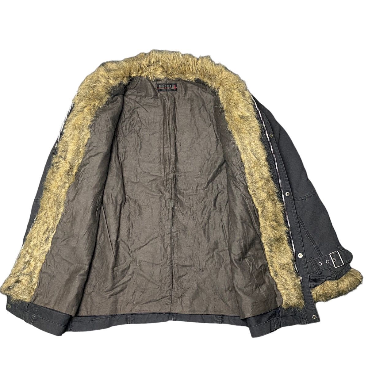 14th Addiction × If Six Was Nine × Tornado Mart Morgan Homme Fur Studded Multizip Jacket Size US M / EU 48-50 / 2 - 5 Thumbnail