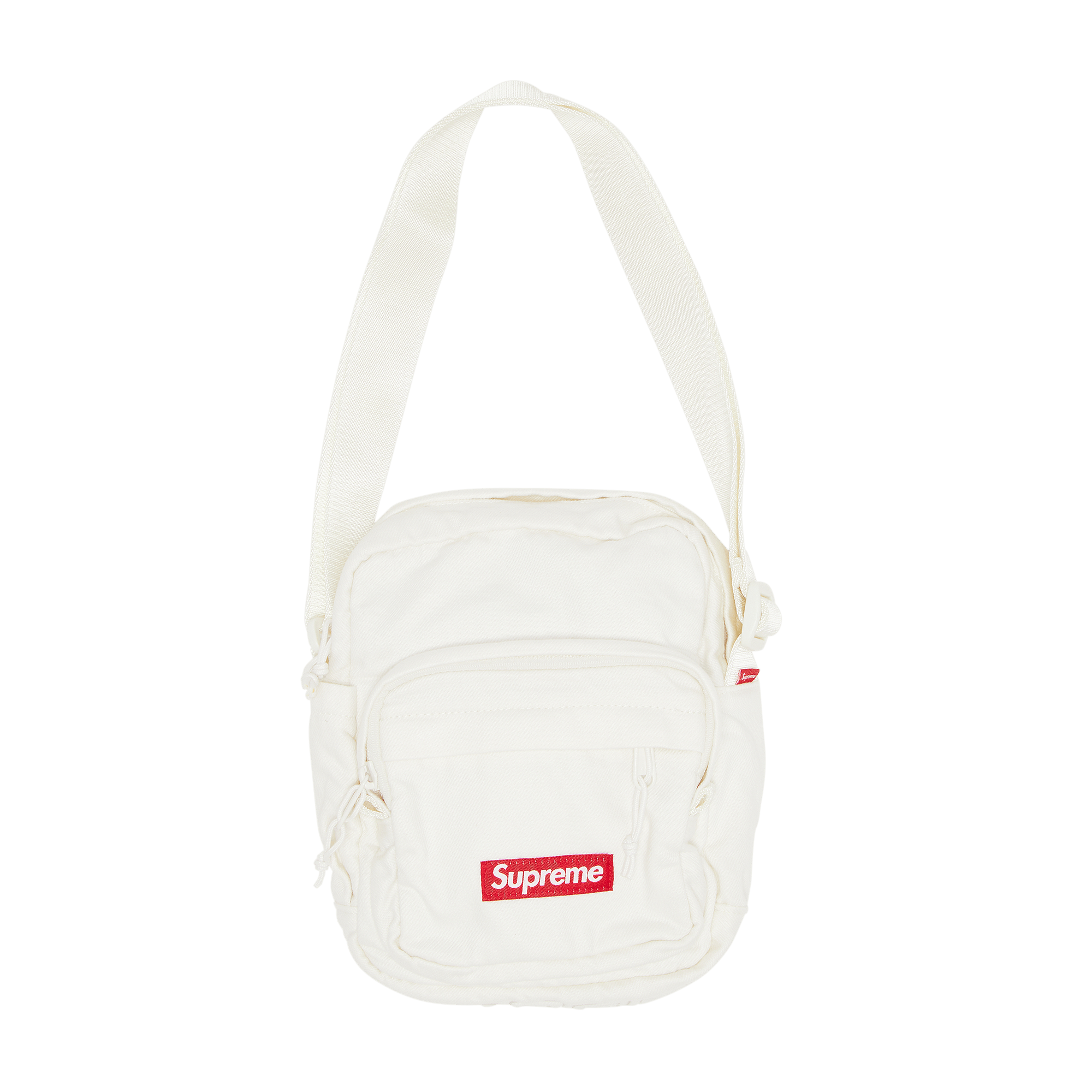 Supreme Supreme FW25 Denim Shoulder Bag (White) | Grailed