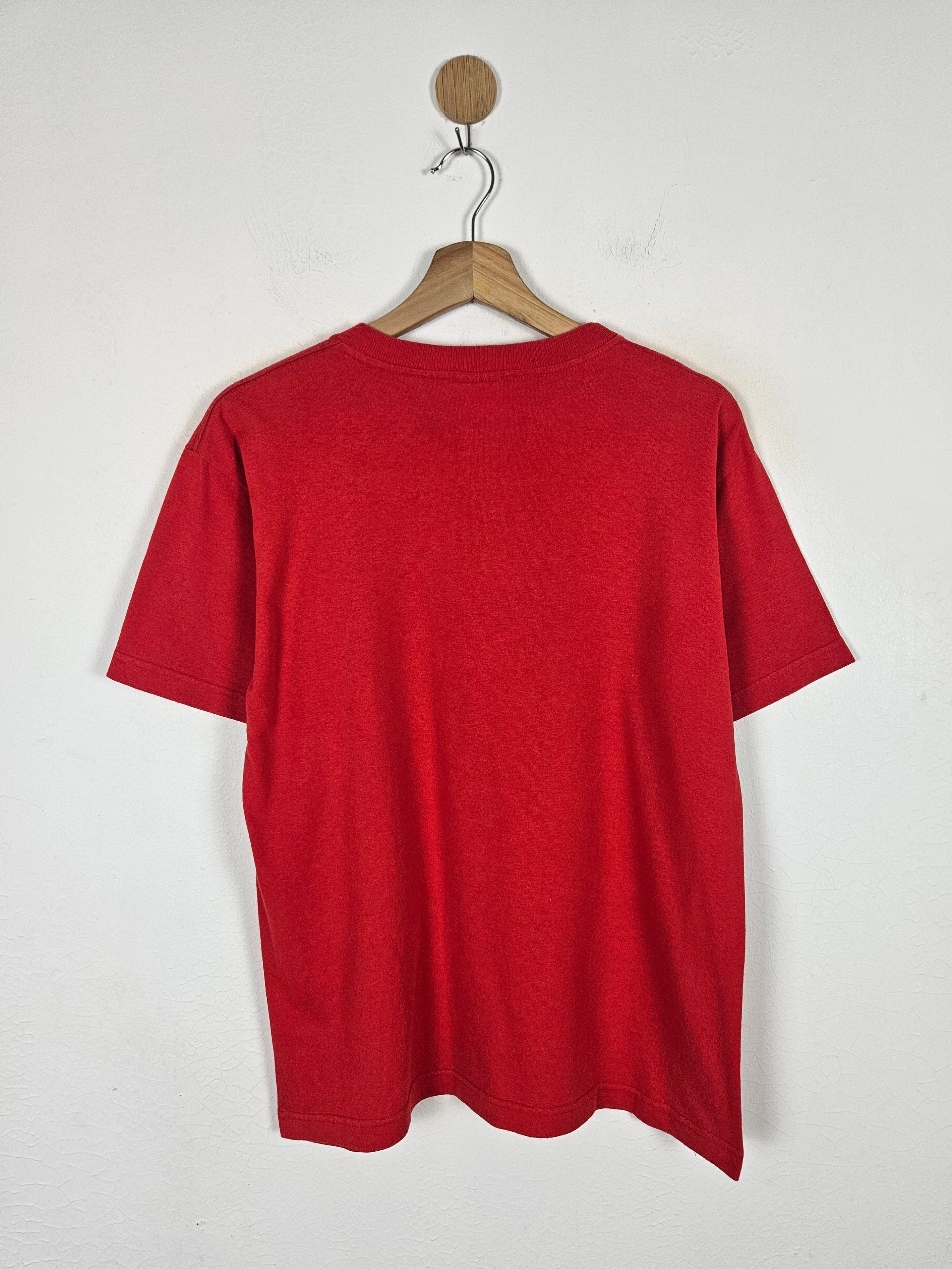 Vintage Vintage Curious George 90s American TV Kids Show shirt Size US L / EU 52-54 / 3 - 3 Thumbnail
