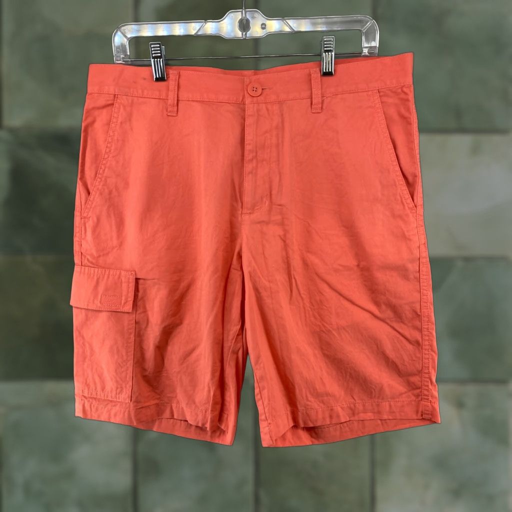 Vintage Columbia Mens Shorts 34 Orange Outdoor Cargo Pocket Chino Size US 34 / EU 50 - 1 Thumbnail