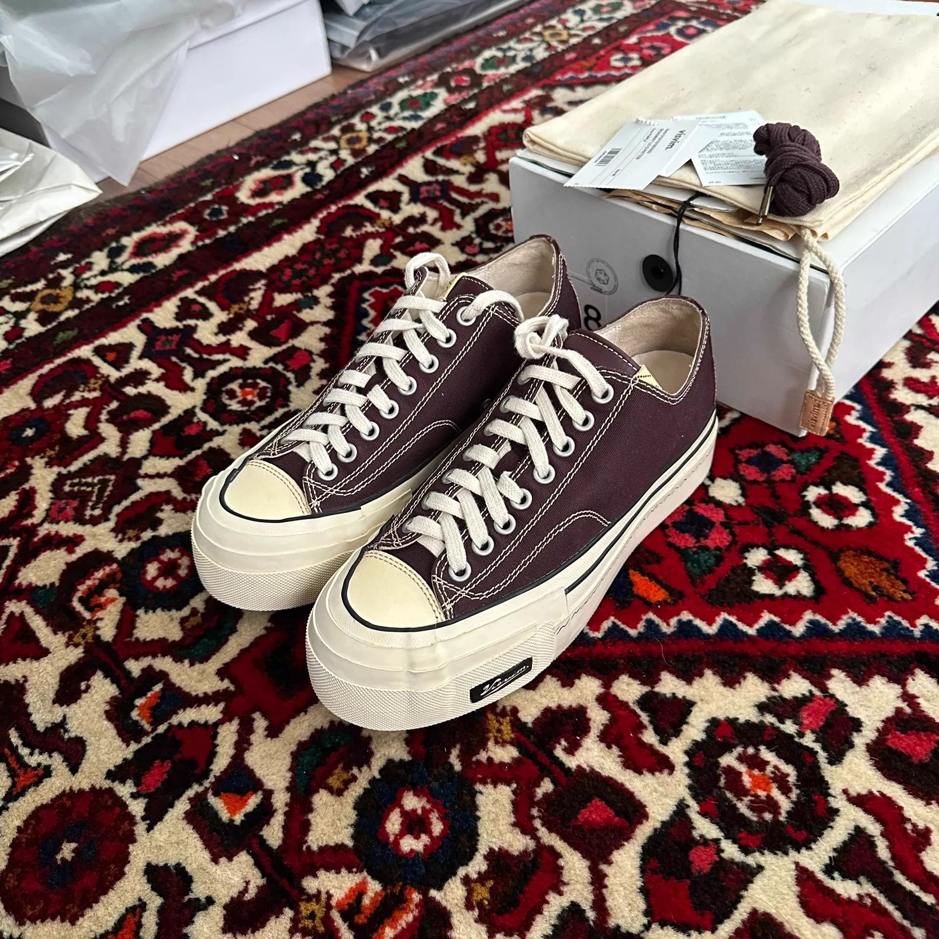 Visvim visvim 21ss skagway canvas sneaker US8 98new Size US 8 / EU 41 - 3 Thumbnail