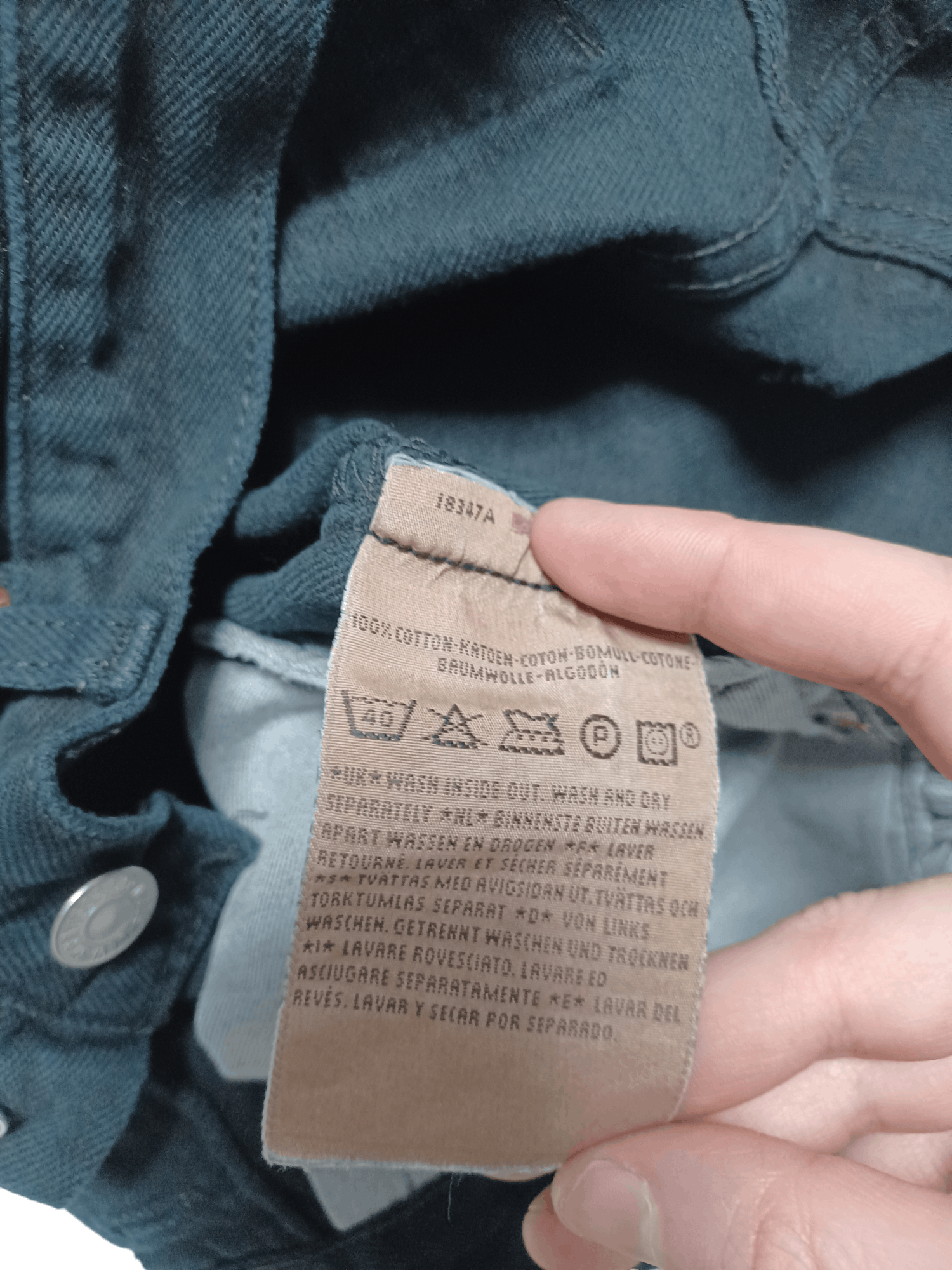 Levi's Vintage Clothing DISTRESSED 90S LEVIS 501 W31 L30 HEAVY COTTON JEANS VINTAGE Size US 31 - 7 Thumbnail