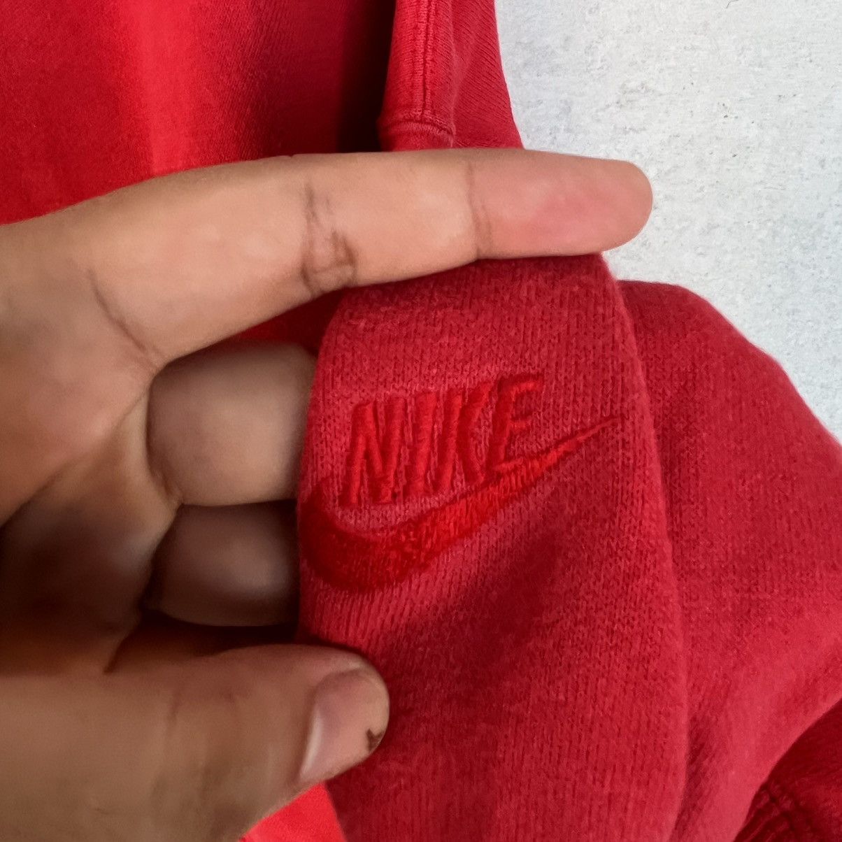 Other Vintage Jordan Nike Red Crewneck Sweatshirt Size M Size US M / EU 48-50 / 2 - 4 Thumbnail