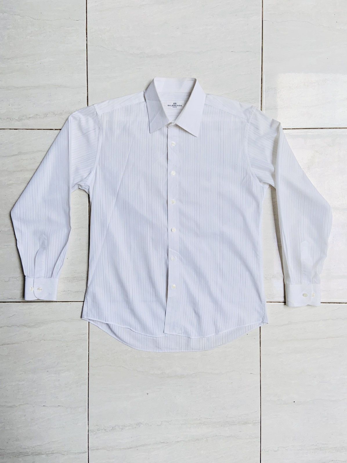image of Balenciaga White Shirt, Men's (Size XL)