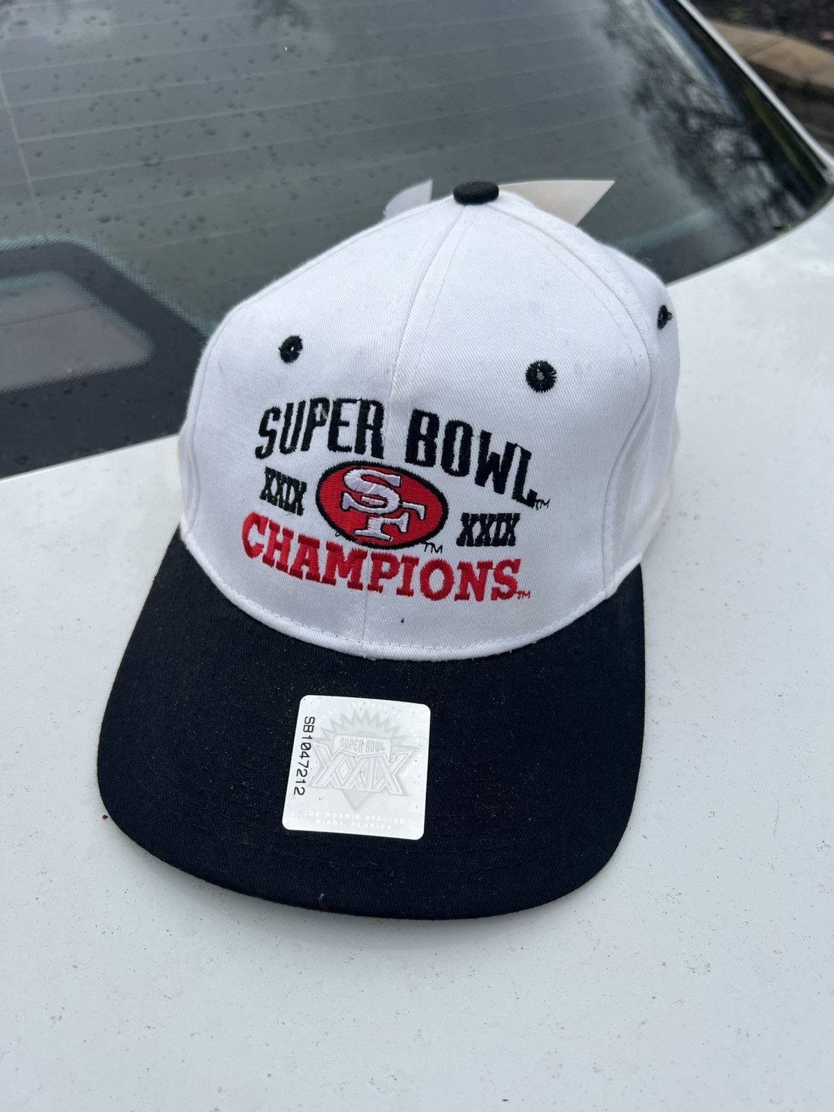 NFL Vintage 49ers Super Bowl Champions Hat Size ONE SIZE - 1 Thumbnail