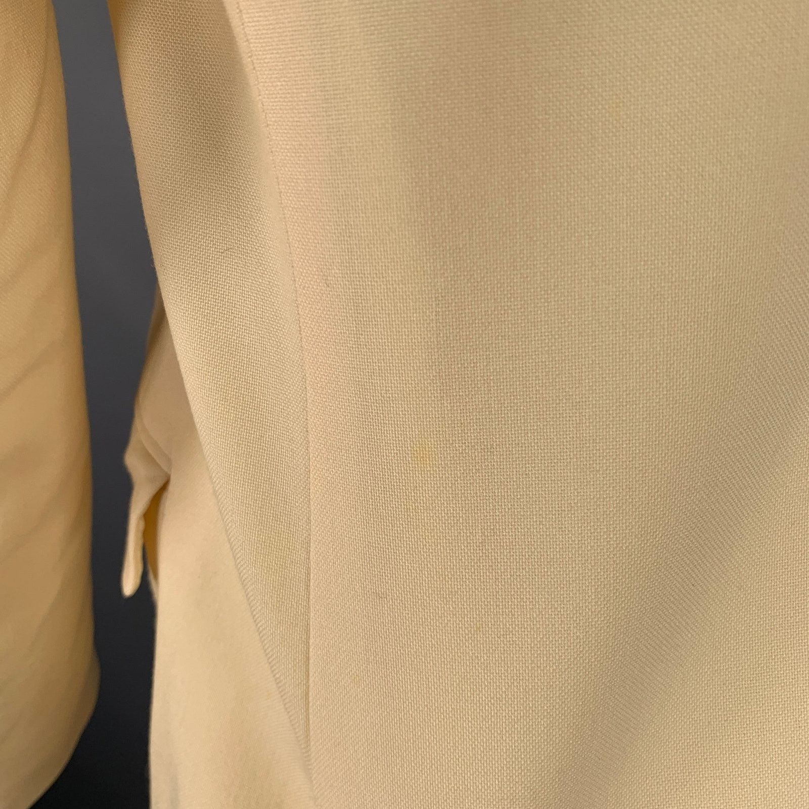 Alexander McQueen Size 40 Beige Wool Single Breasted Sport Coat Size 40R - 5 Thumbnail
