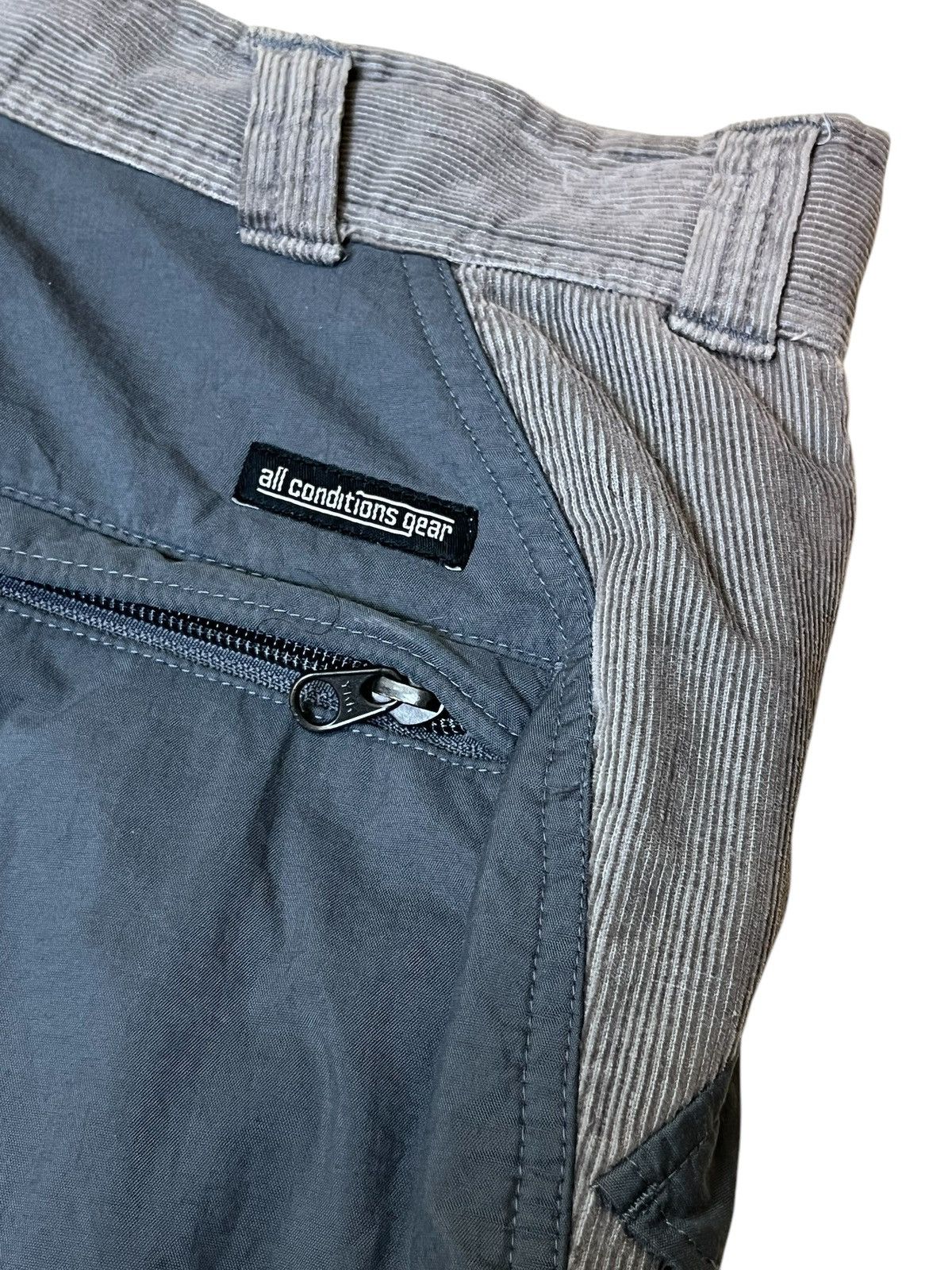 Nike ACG VINTAGE Y2K NIKE ACG DOUBLE KNEE TROUSERS CORDUROY PANTS Size US 29 - 10 Thumbnail