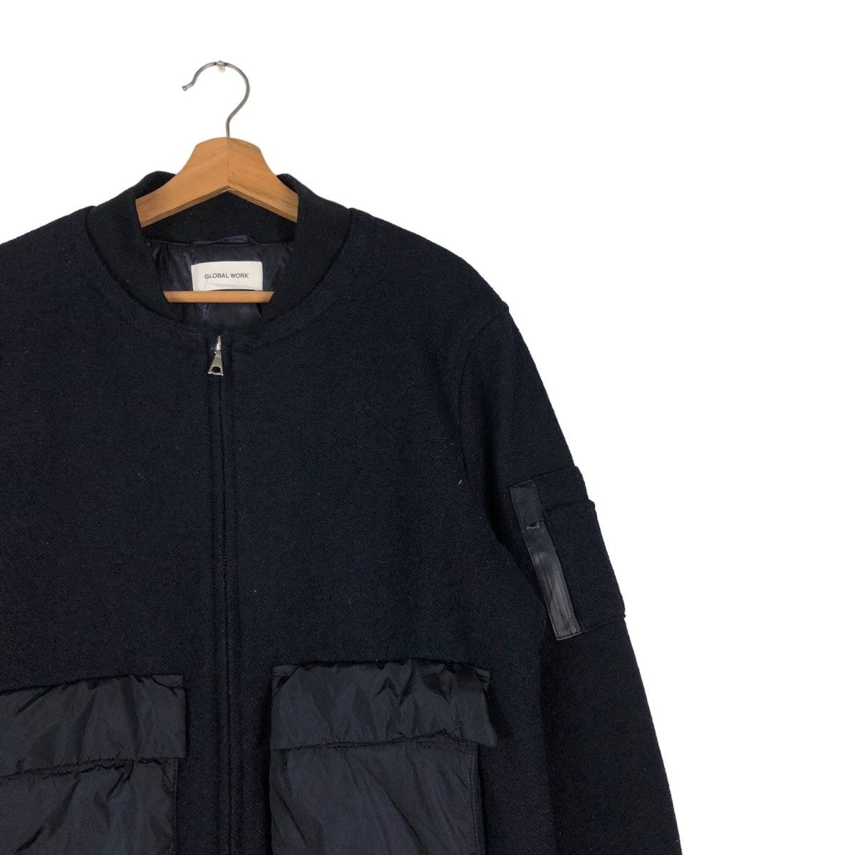 Japanese Brand 📌VINTAGE BOMBER JACKET BIG POCKET GLOBAL WORK JAPAN Size US XL / EU 56 / 4 - 8 Thumbnail