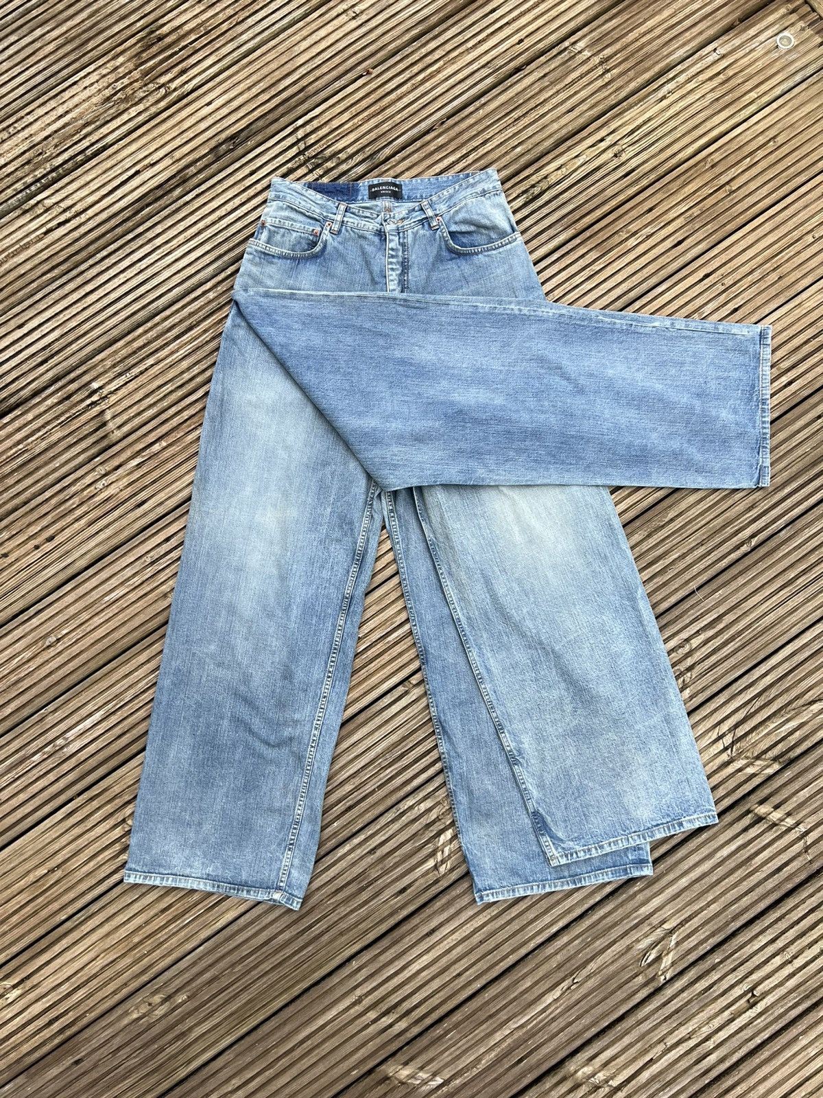 Balenciaga Balenciaga Double Front Jeans Size US 30 / EU 46 - 3 Thumbnail