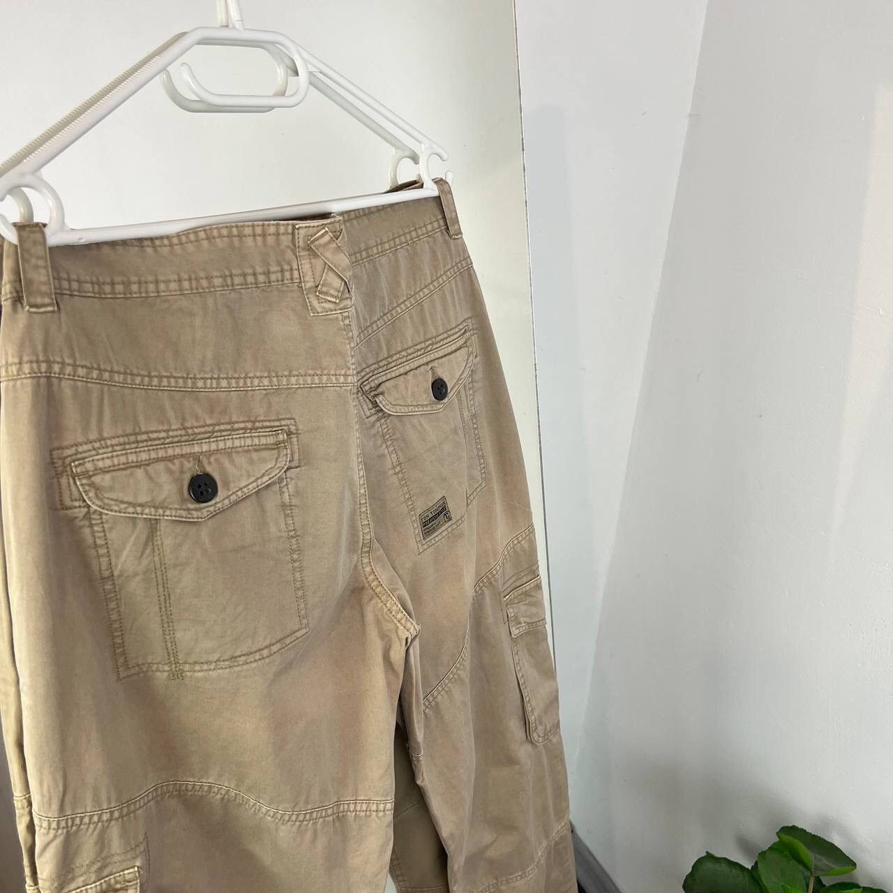 Vintage Vintage Multi Pocket Cargo Pants Japanese Brand Y2k Style Size US 34 / EU 50 - 3 Thumbnail
