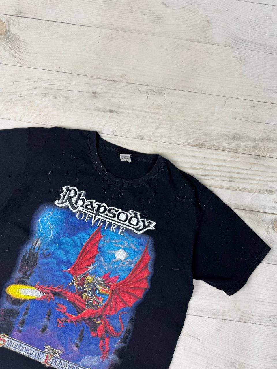 Band Tees Vintage Rhapsody Symphony Of Enchanted Lands T Shirt Size US M / EU 48-50 / 2 - 5 Thumbnail