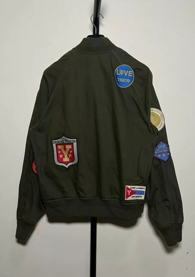 Saint Laurent Paris SAINT LAURENT military patch baseball jacket-2507 Size US XXL / EU 58 / 5 - 6 Thumbnail