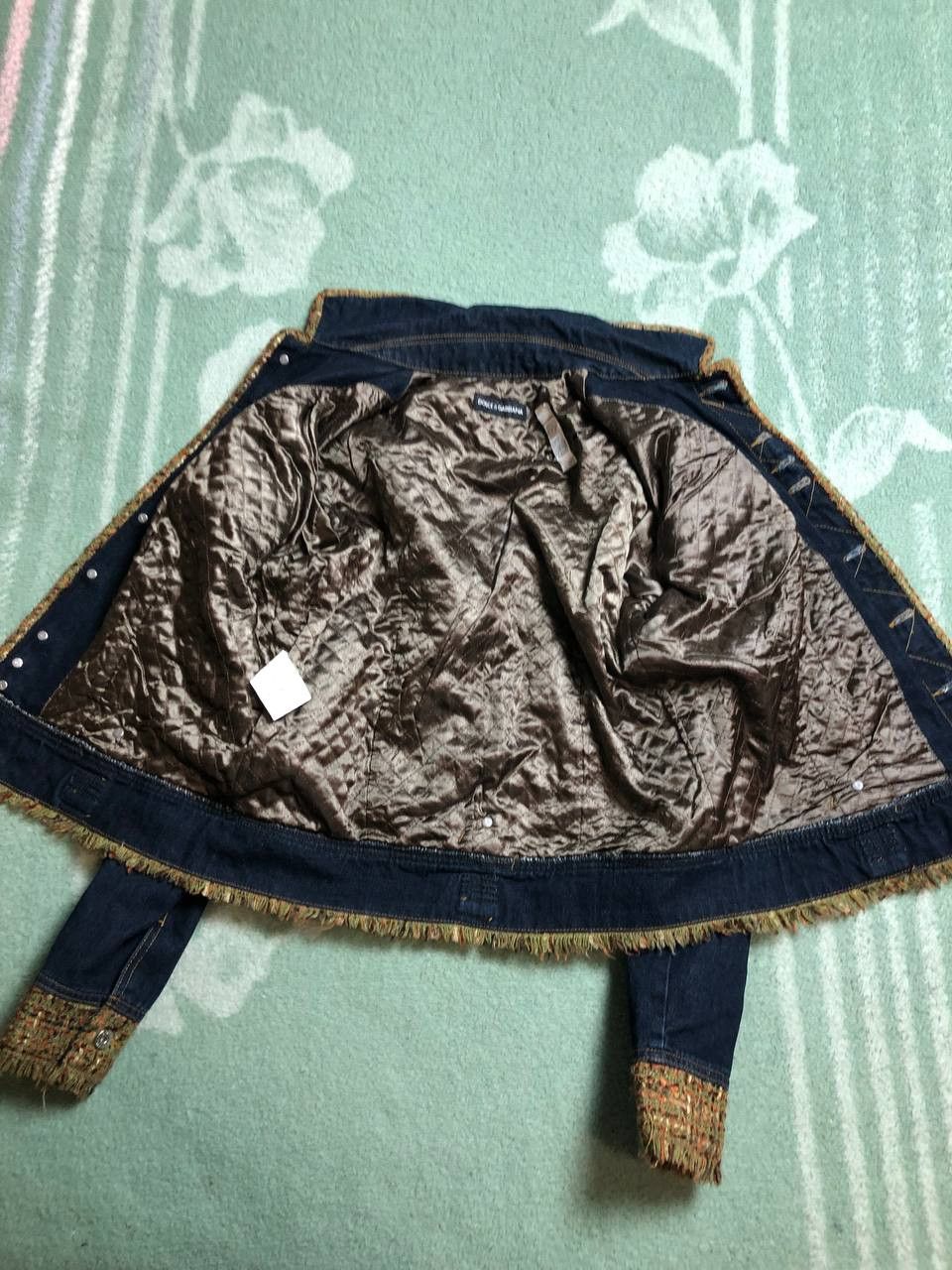 Dolce & Gabbana Dolce and Gabbana Vintage Denim Jacket Size L / US 10 / IT 46 - 17 Thumbnail
