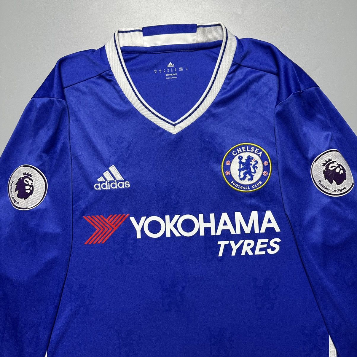 Vintage CHELSEA ADIDAS 2016/2017 FOOTBALL HOME JERSEY #11 PEDRO Size US M / EU 48-50 / 2 - 4 Thumbnail