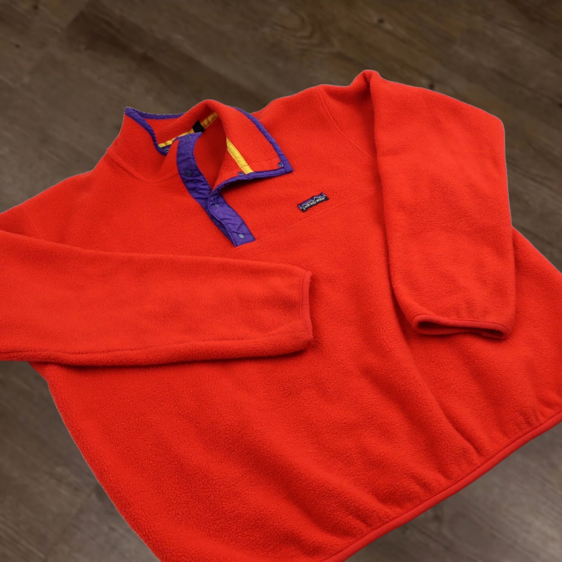 Patagonia × Streetwear × Vintage Patagonia 90s Zen Turtle Snap-T