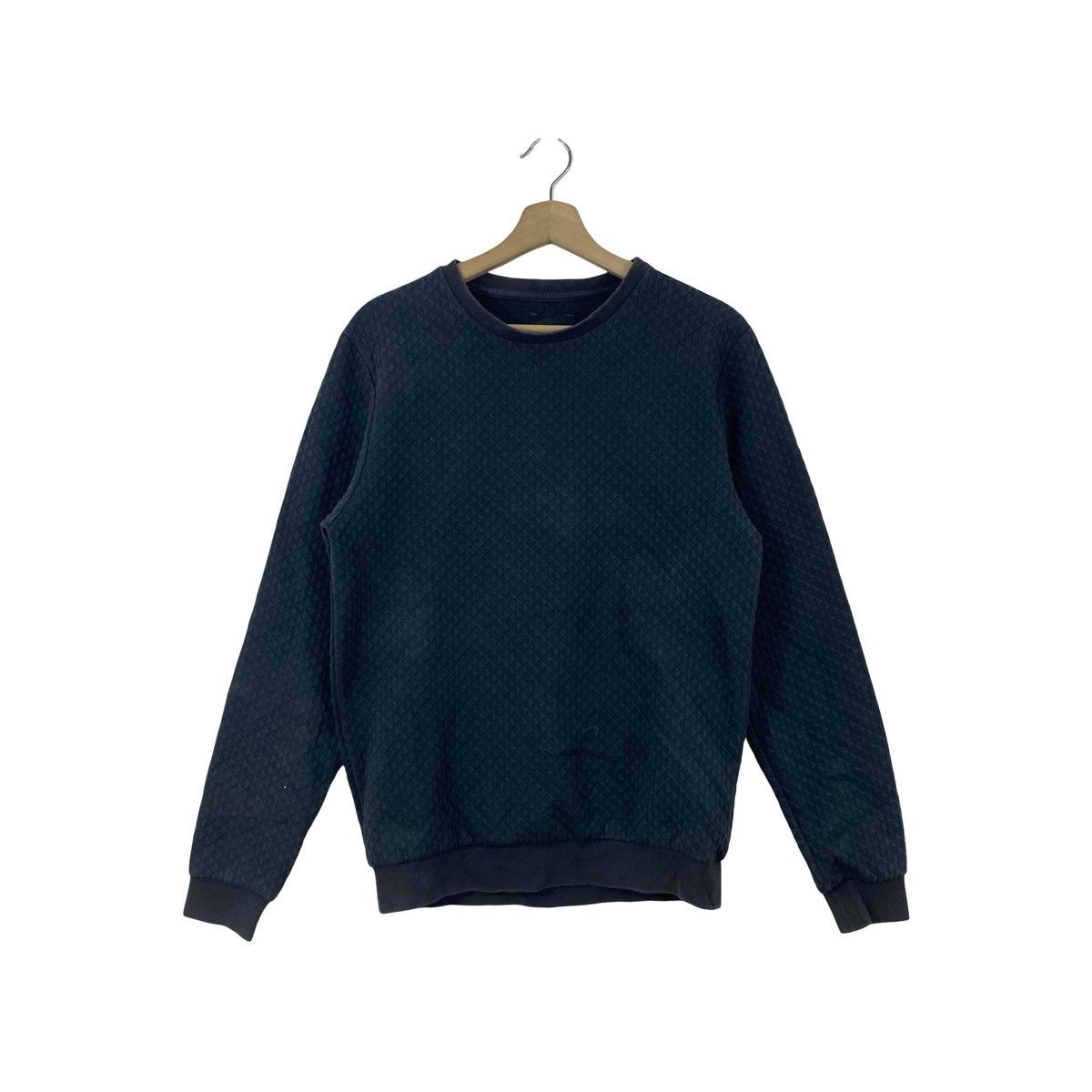 Vintage Vintage MARCIANO LOS ANGELES Quilted Textured Sweatshirt Size US M / EU 48-50 / 2 - 1 Thumbnail