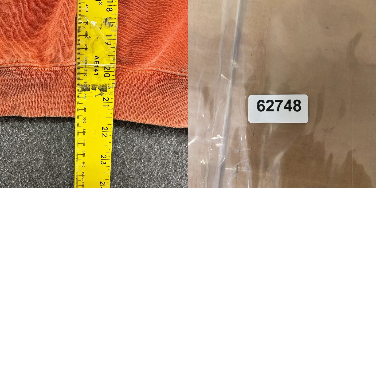 Hurley VINTAGE Hurley Hoodie Womens Small Orange Pullover Fleece Cotton Surf Skate Y2K Col-Orange Logo Embroidered Pockets Hooded Crew Neck Drawstring Size S / US 4 / IT 40 - 11 Thumbnail