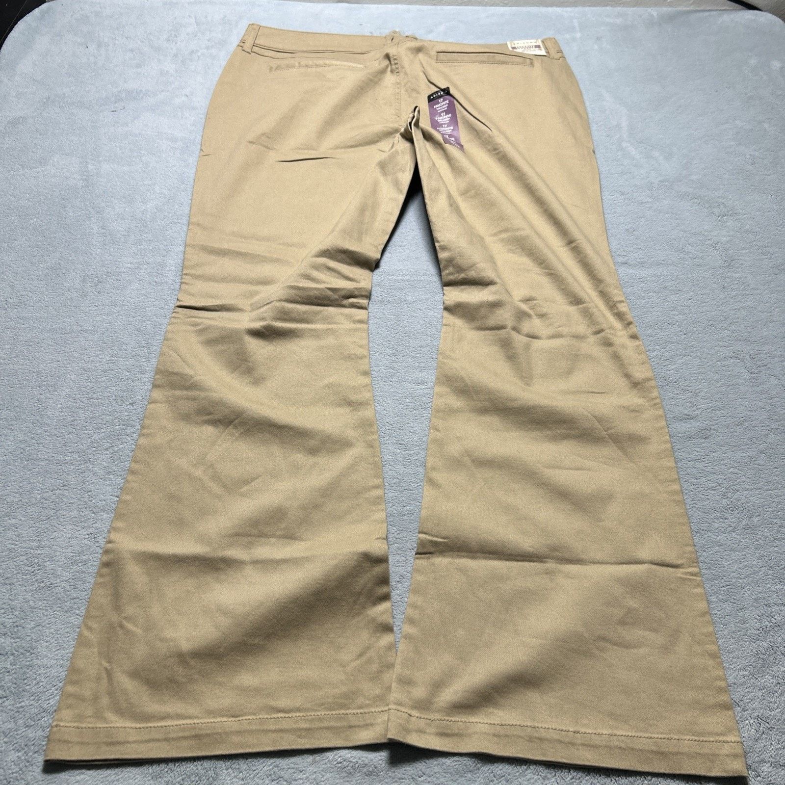 Arizona Jean Co. Dojo Beyond Baggy Jeans Sz 17 38x32 Flare Bell Bottom Wide Size 38" / US 16 / IT 52 - 2 Thumbnail