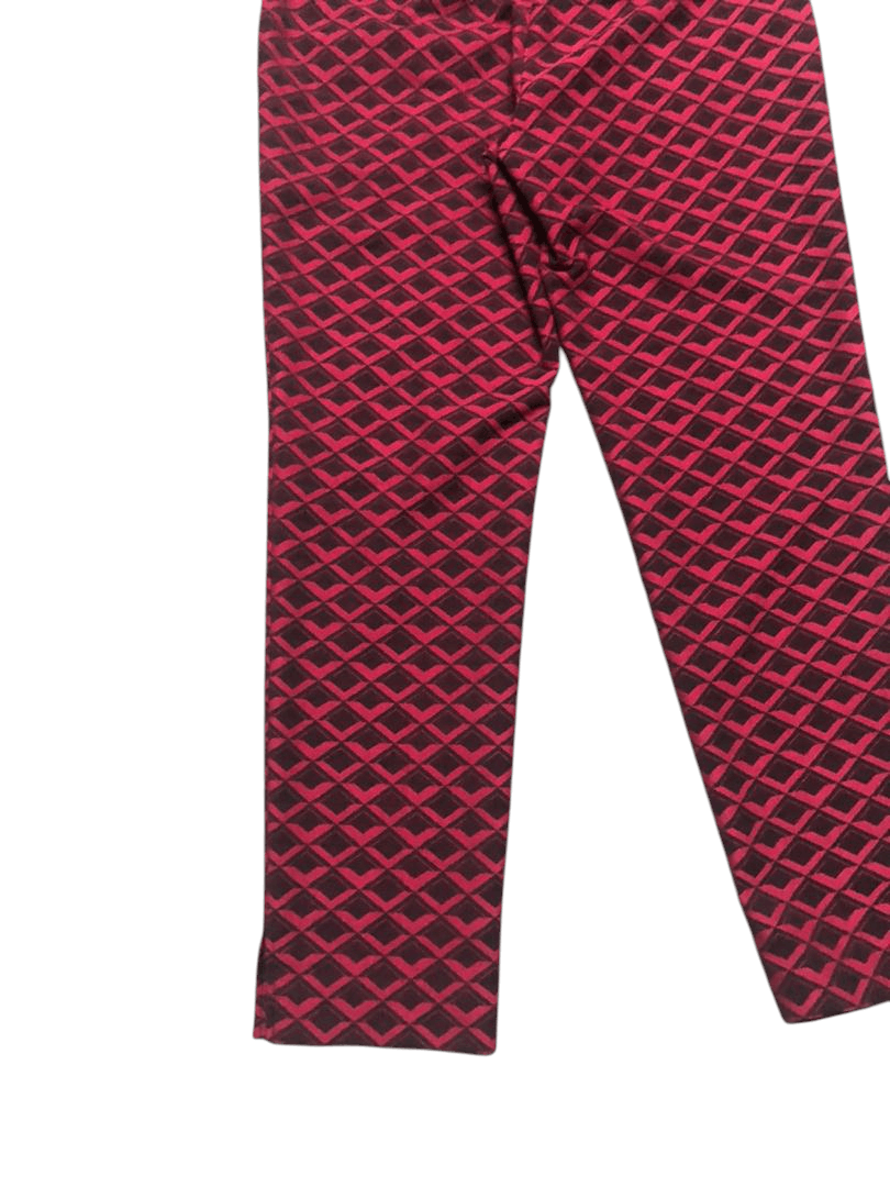 Krizia × Krizia Uomo Evex By Krizia Geometric Colourful Ankle Pants Women Size 30" / US 8 / IT 44 - 9 Thumbnail