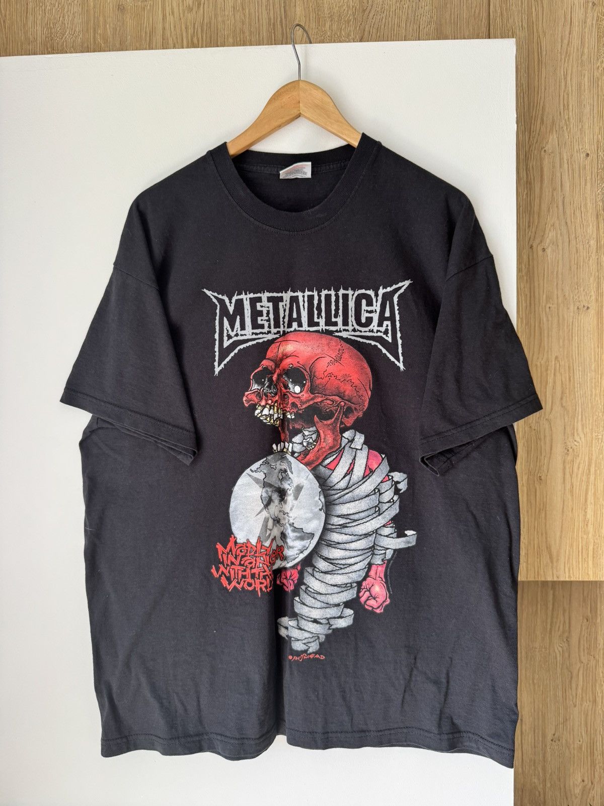 Band Tees Vintage 2004 Metallica Pushead Metal Heavy Band Tee Size XL Size US XL / EU 56 / 4 - 1 Thumbnail