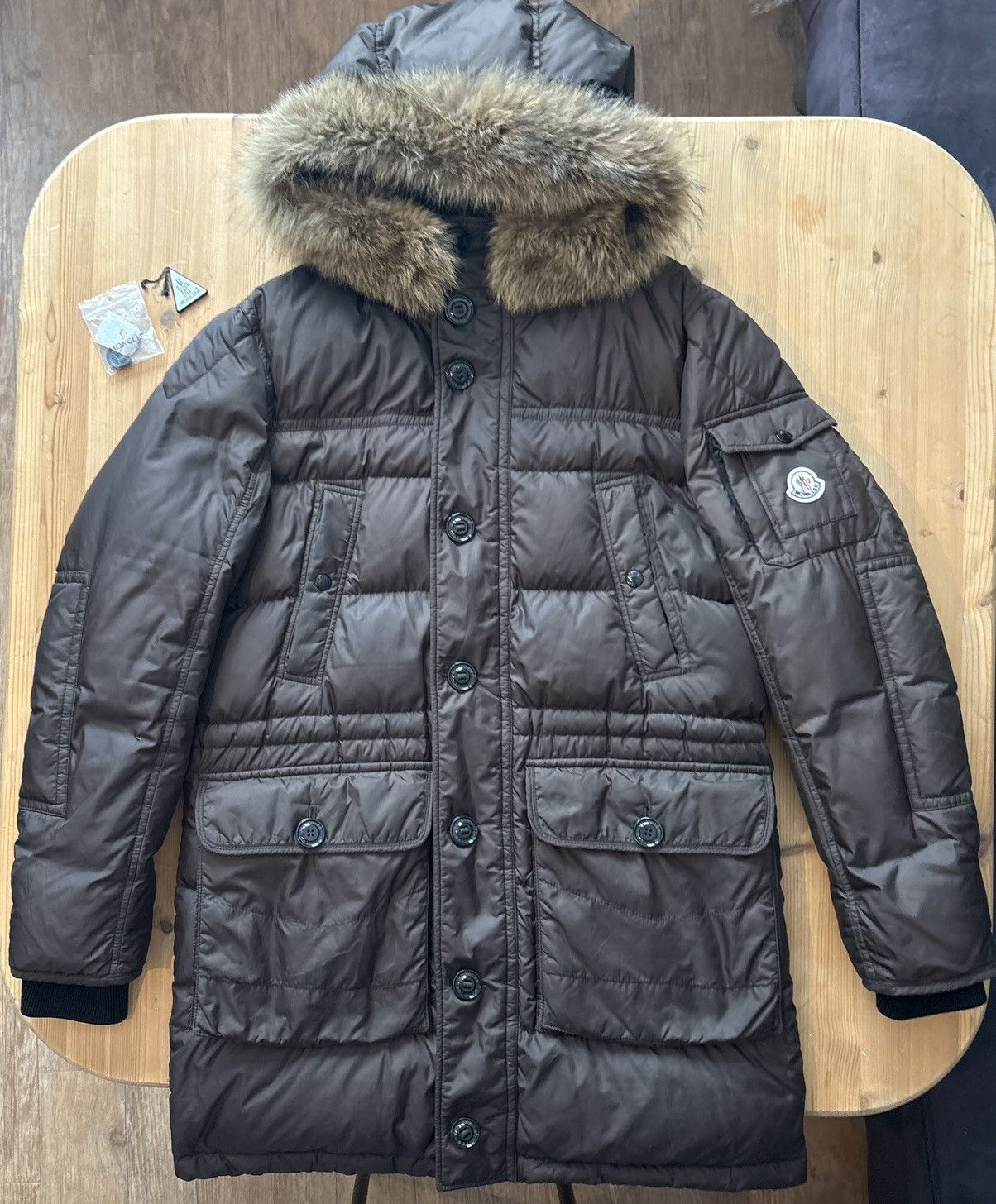 Moncler Moncler Affton Parkas Jacket Size US M / EU 48-50 / 2 - 2 Thumbnail