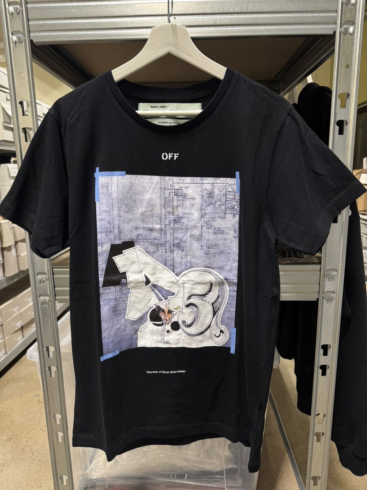 Off-White Off-White Dondi T-Shirt NEW 500$ Size US M / EU 48-50 / 2 - 1 Thumbnail