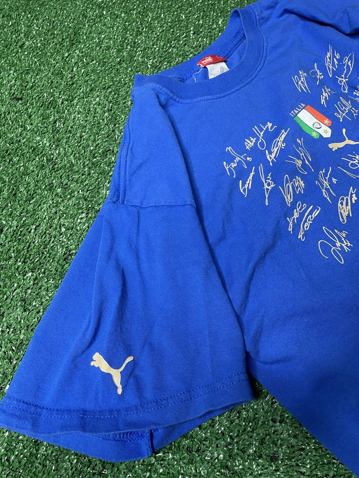 Puma Puma “2006 World Cup Champs” Italy Tee Size US L / EU 52-54 / 3 - 4 Thumbnail